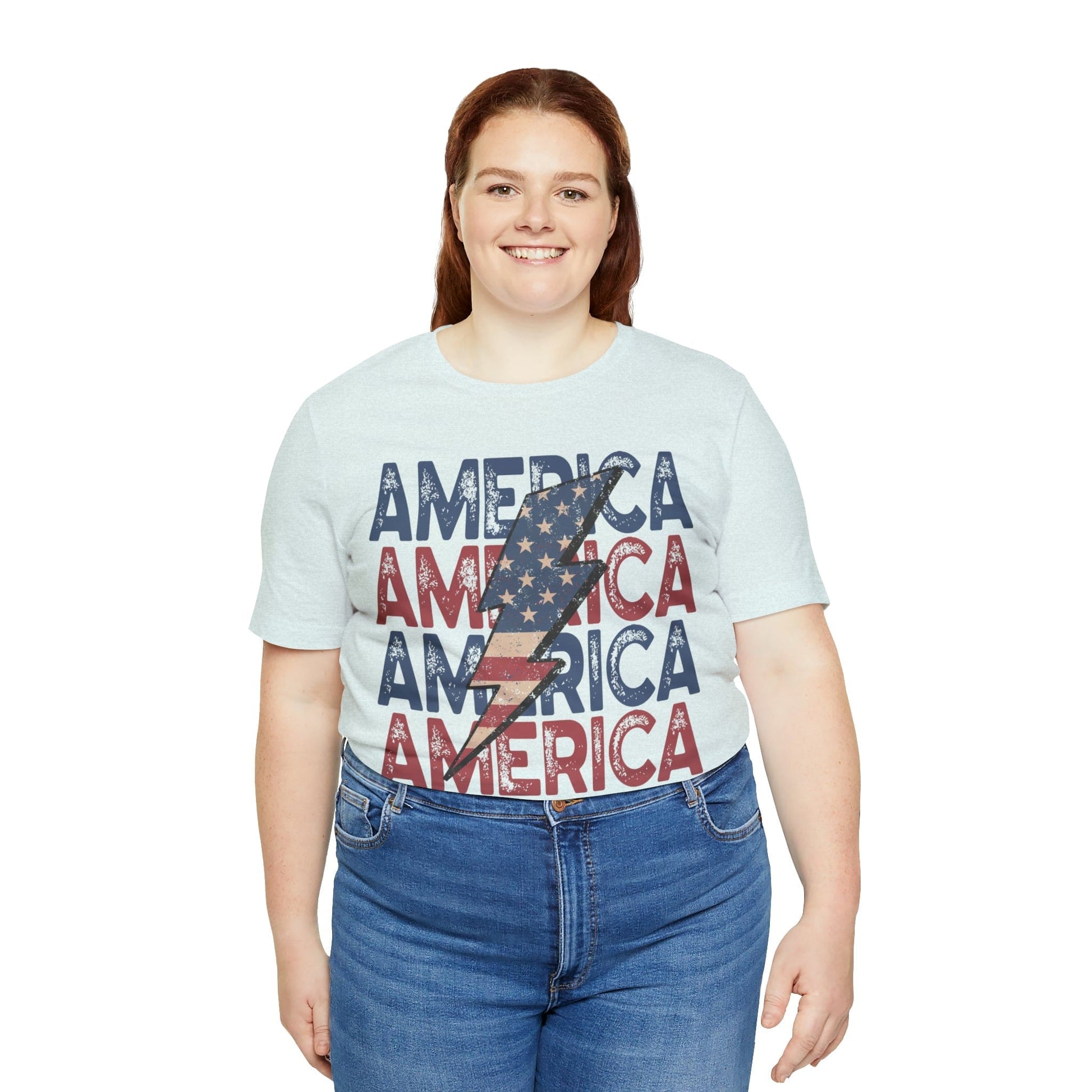 T-Shirt American Lightening | Jersey Short Sleeve Tee