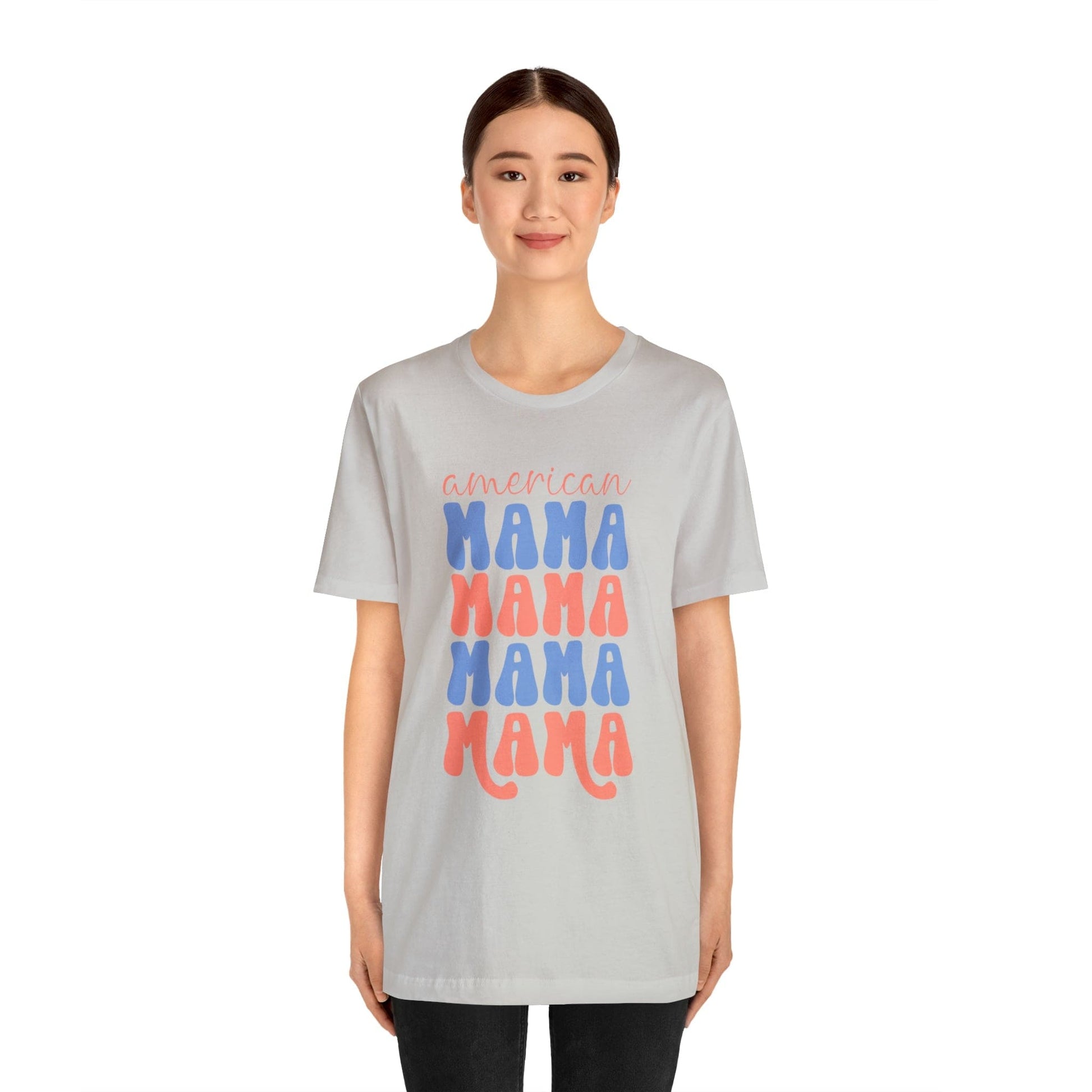 T-Shirt American Mama | Jersey Short Sleeve Tee