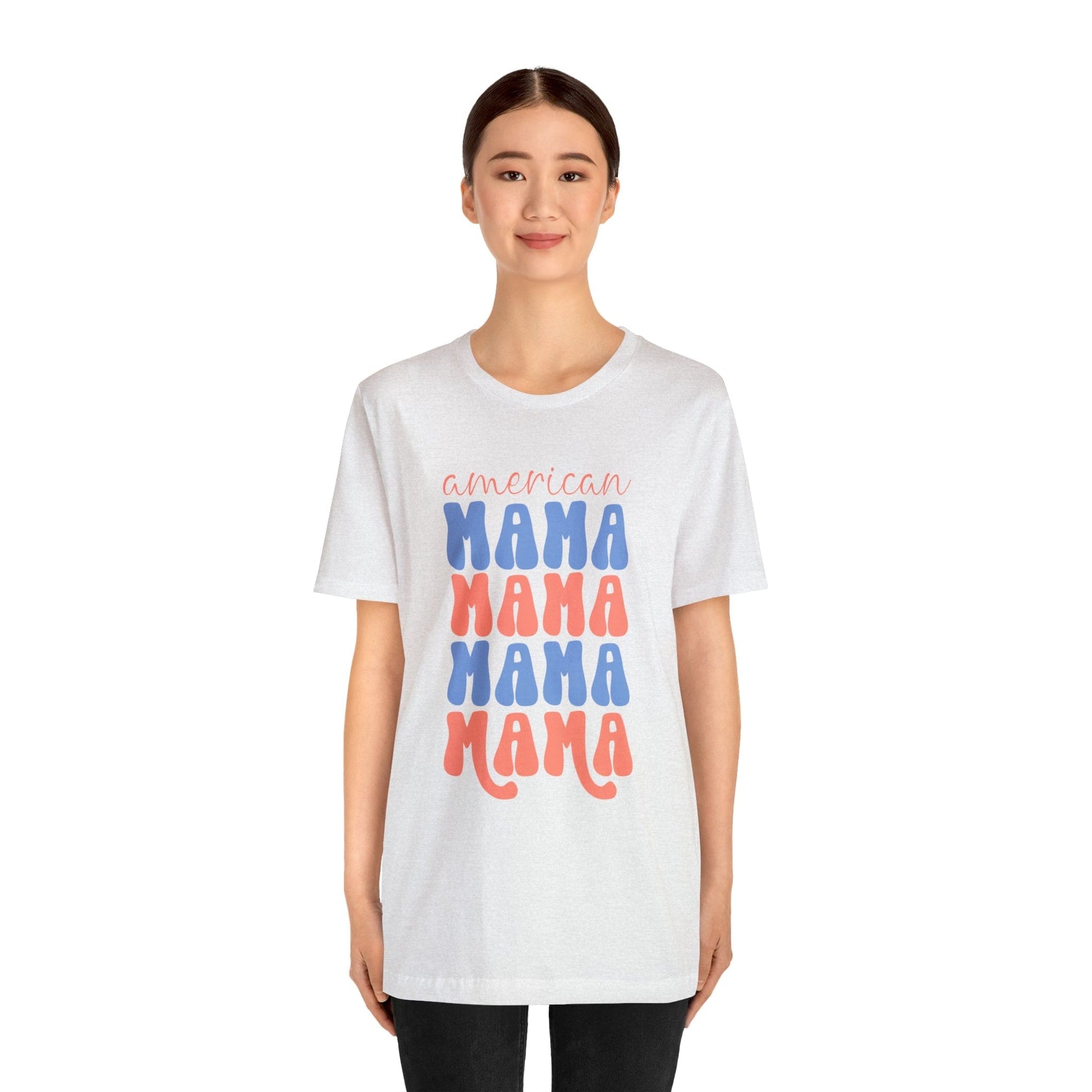 T-Shirt American Mama | Jersey Short Sleeve Tee