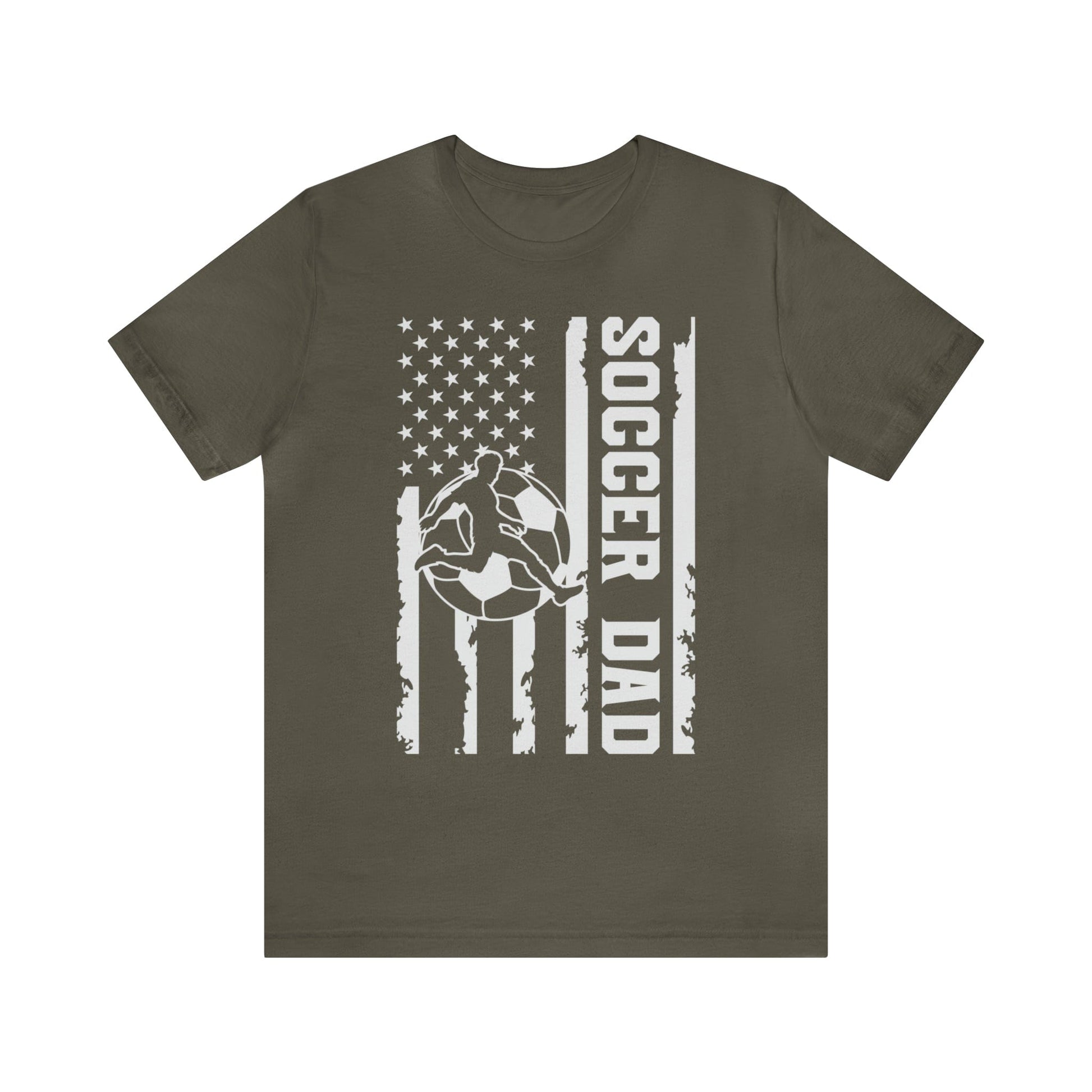 T-Shirt Army / XS Soccer Dad | Patriotic | Jersey Short Sleeve Tee