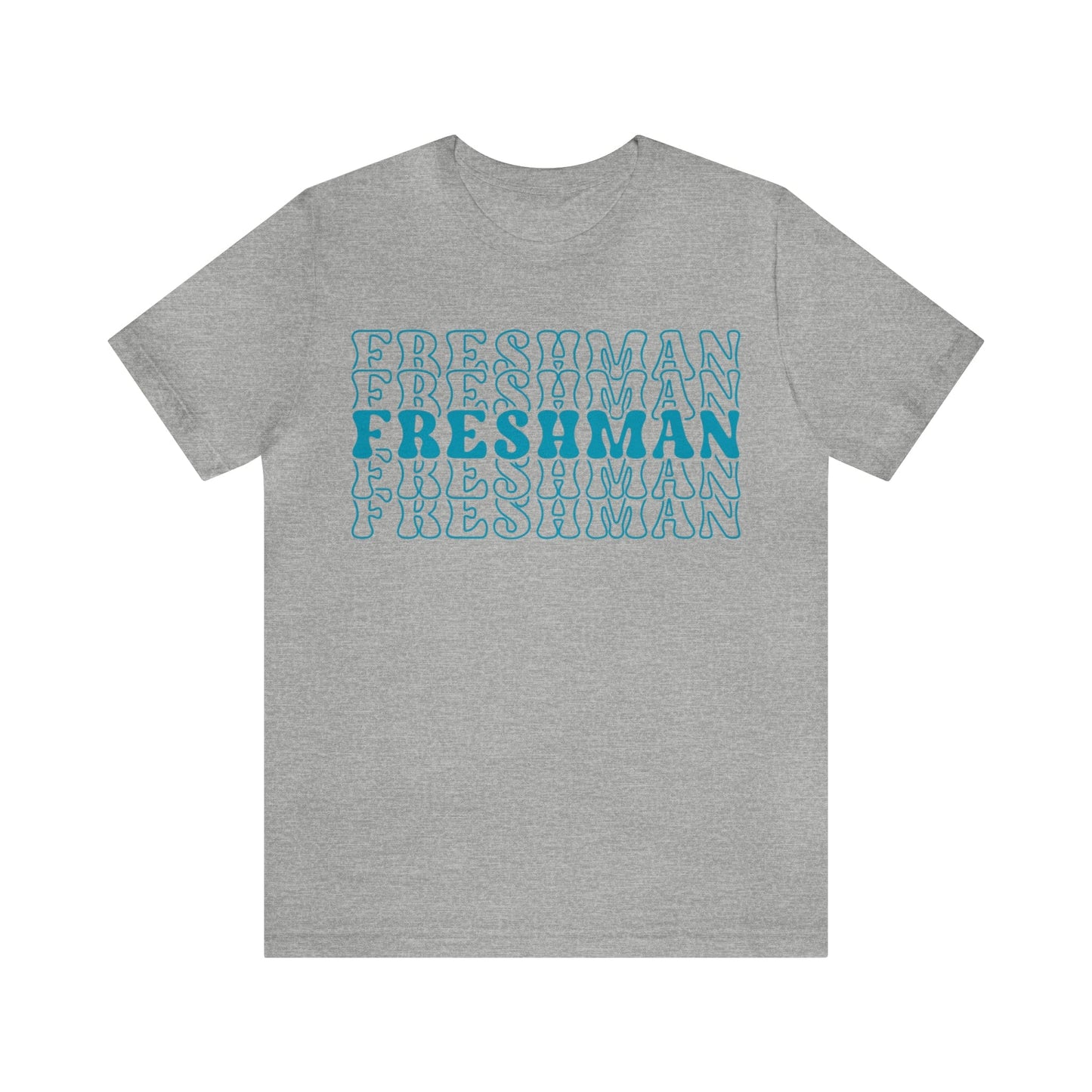 T-Shirt Athletic Heather / S Freshman | Stacked Retro | Jersey Short Sleeve Tee