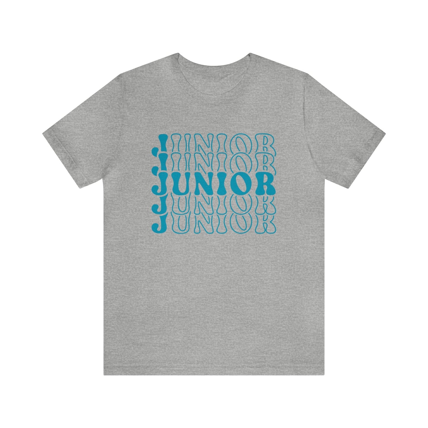 T-Shirt Athletic Heather / S Junior | Stacked Retro | Jersey Short Sleeve Tee