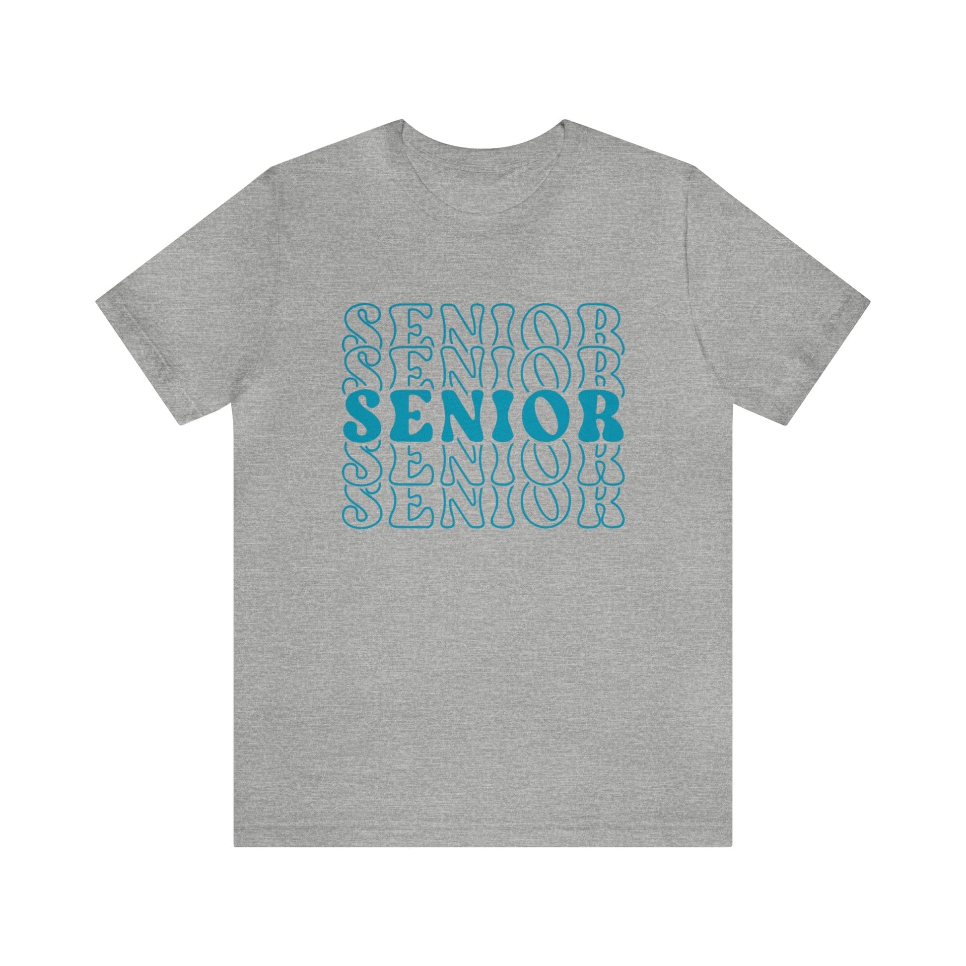 T-Shirt Athletic Heather / S Senior | Stacked Retro | Jersey Short Sleeve Tee