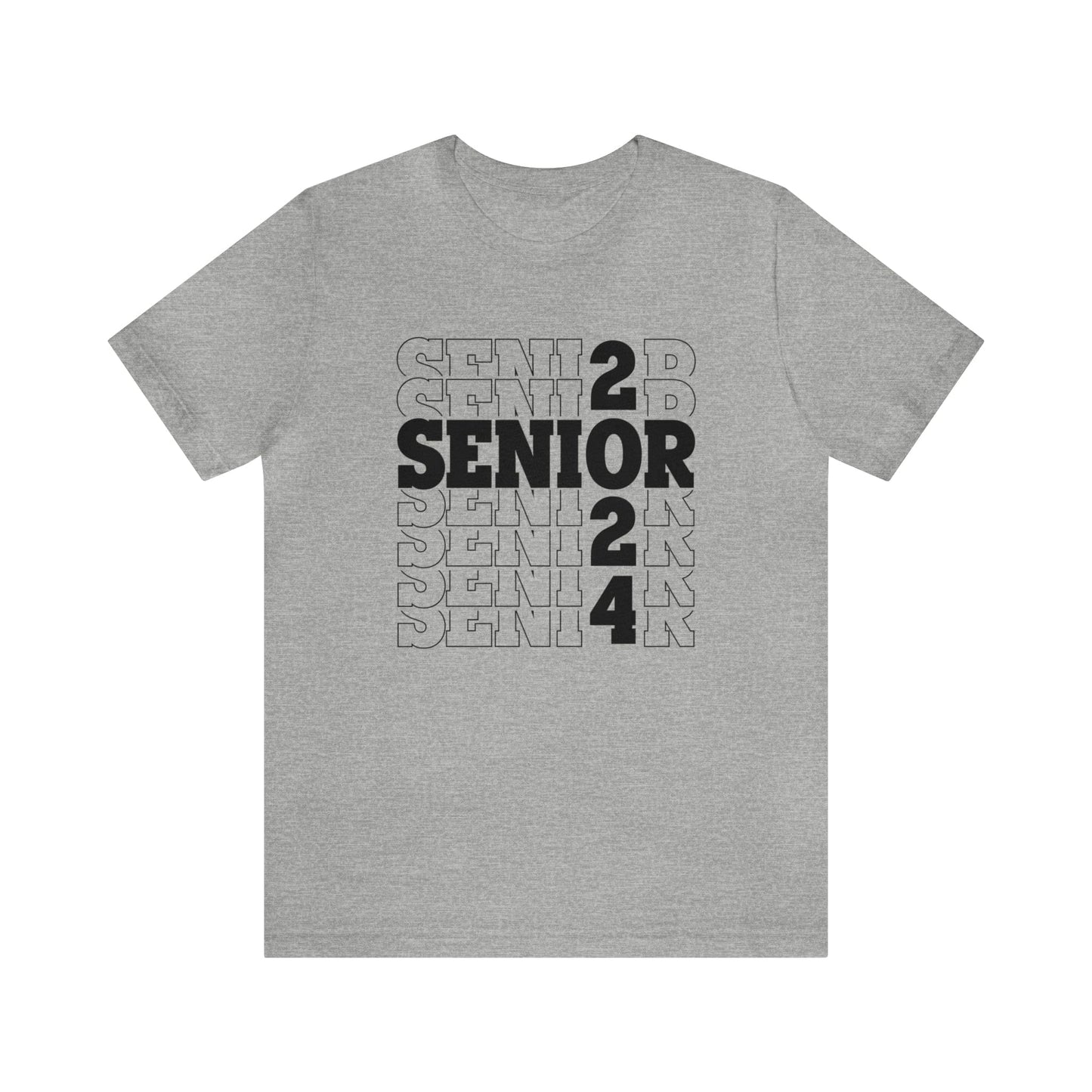 T-Shirt Athletic Heather / S Senior Year | 2024 | Jersey Short Sleeve Tee