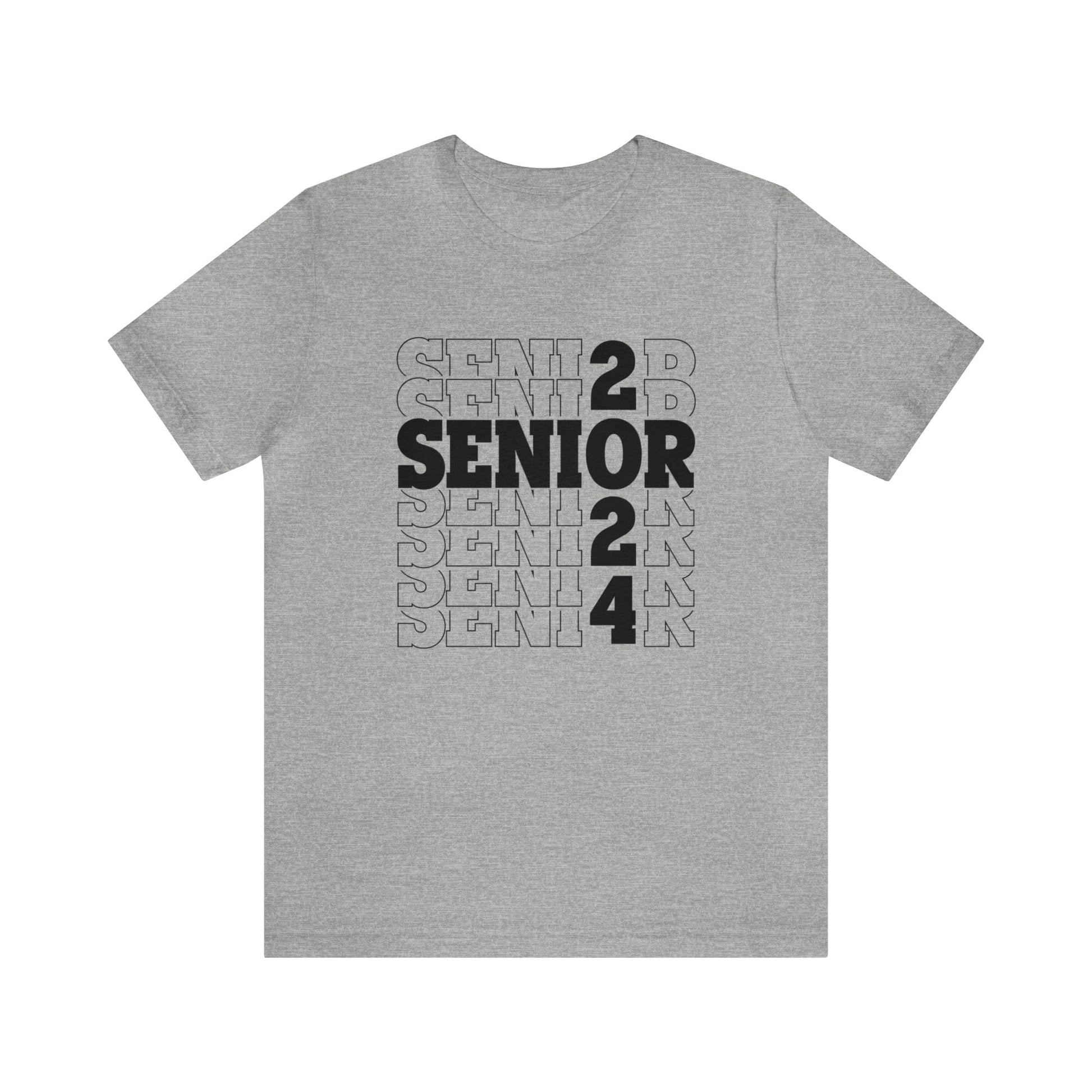 T-Shirt Athletic Heather / S Senior Year | 2024 | Jersey Short Sleeve Tee