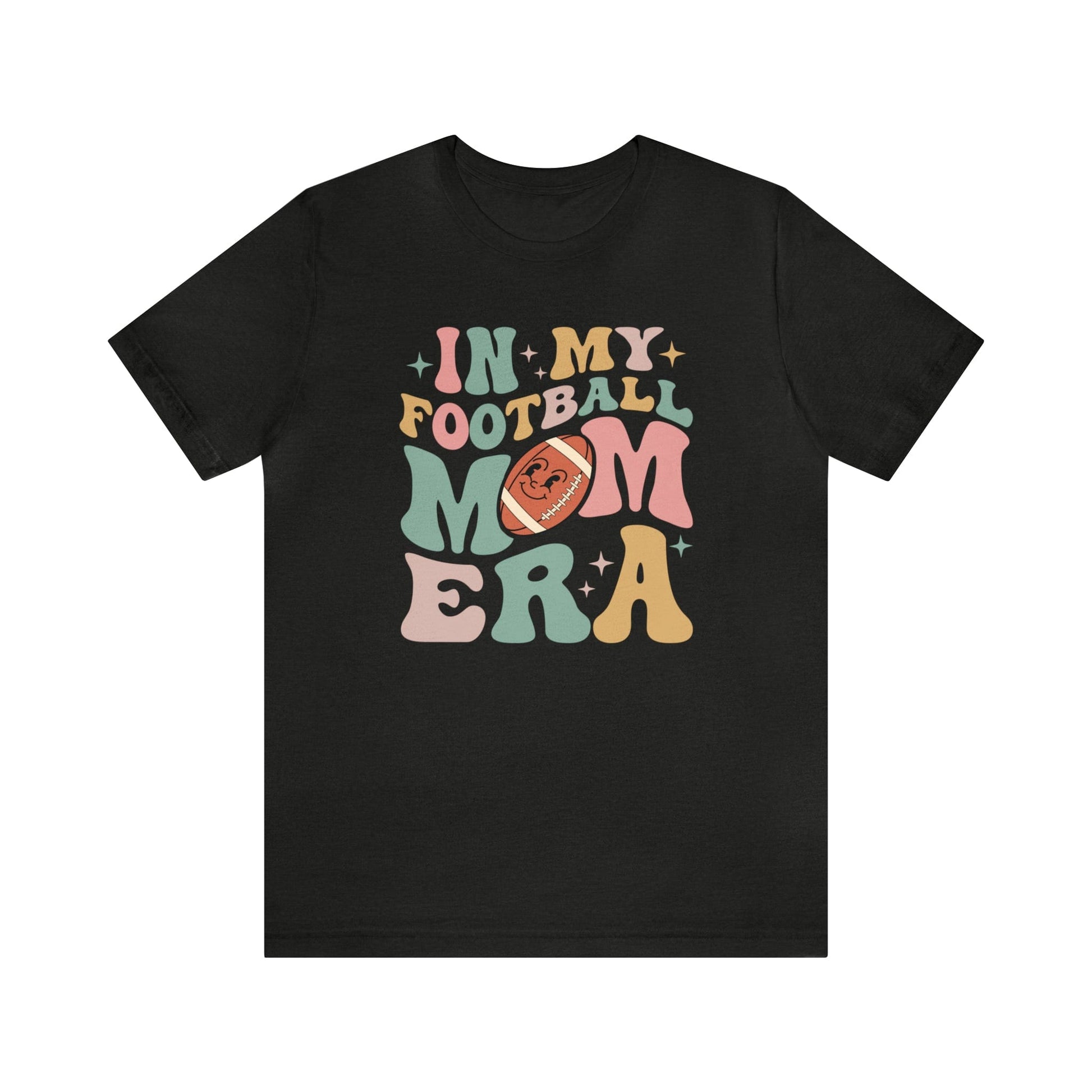 T-Shirt Black Heather / XS In My Football Mom Era | Retro | Jersey Short Sleeve Tee