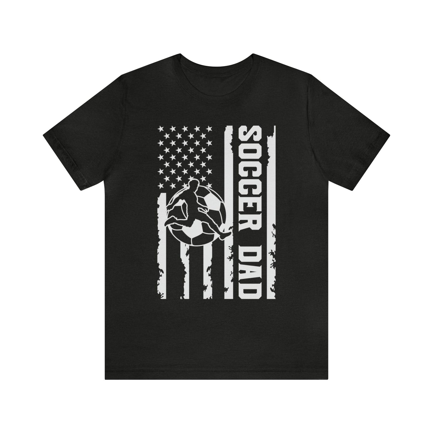 T-Shirt Black Heather / XS Soccer Dad | Patriotic | Jersey Short Sleeve Tee