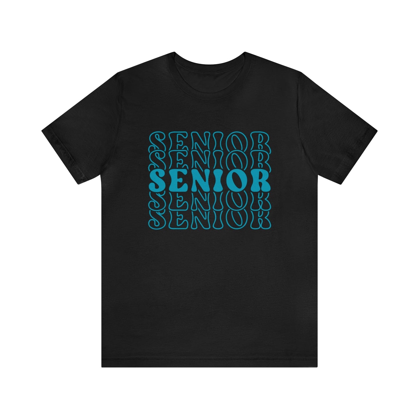 T-Shirt Black / S Senior | Stacked Retro | Jersey Short Sleeve Tee