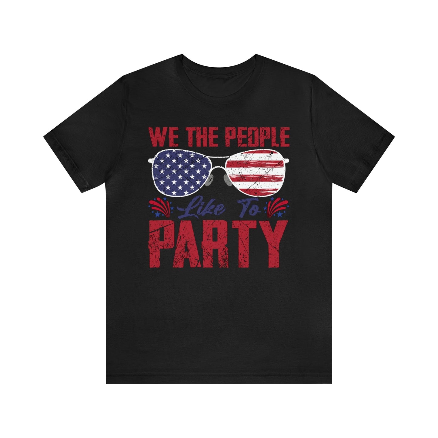 T-Shirt Black / S We the People Like to Party | Jersey Short Sleeve Tee