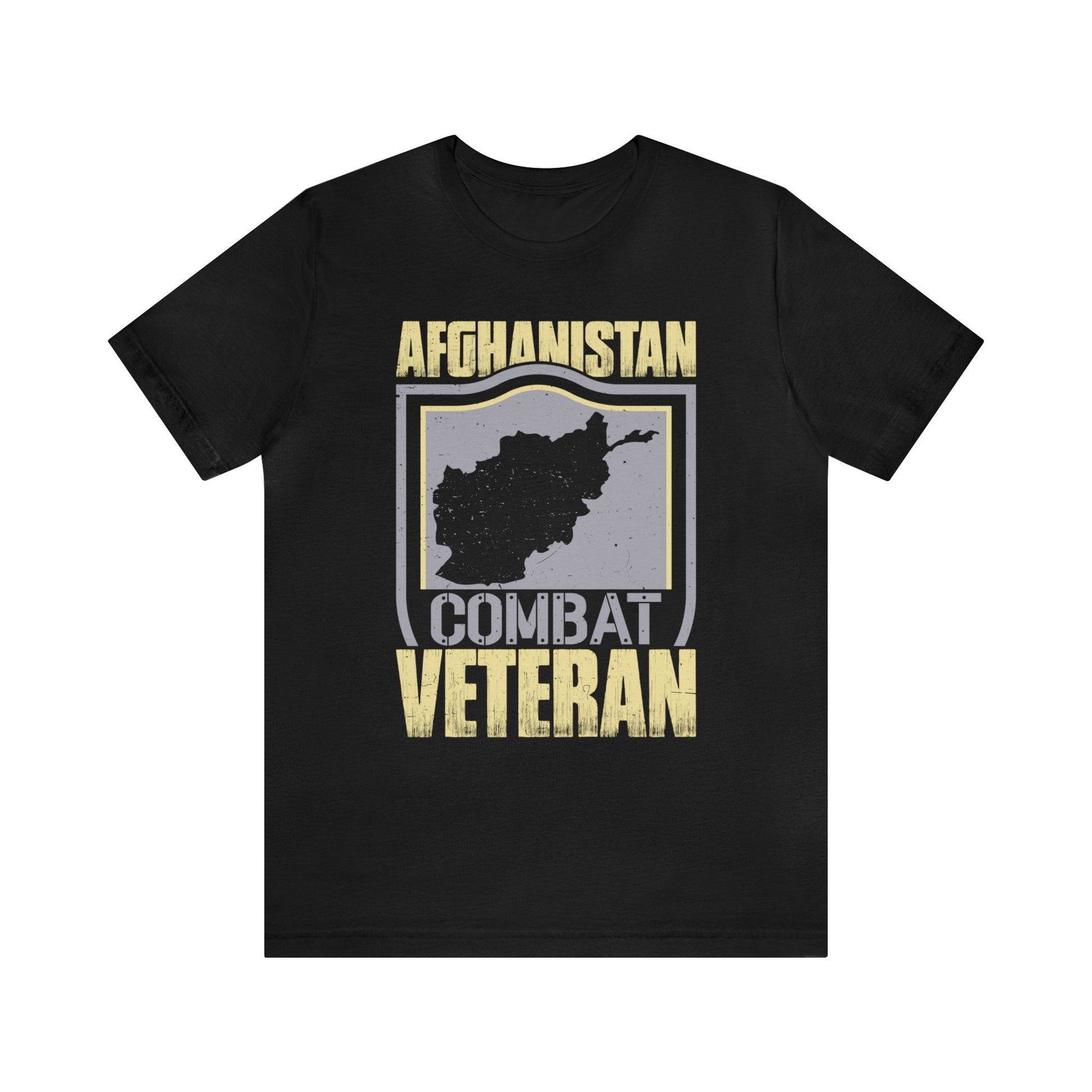 T-Shirt Black / XS Afghanistan Combat Veteran | Jersey Short Sleeve Tee