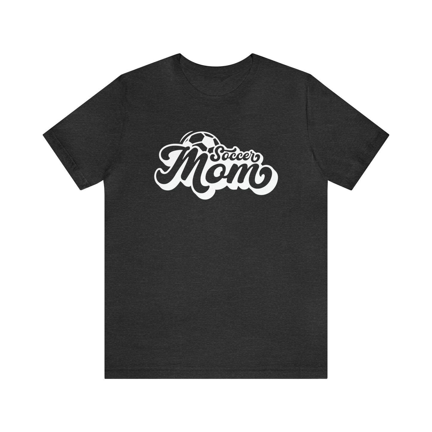 T-Shirt Dark Grey Heather / XS Soccer Mom | Retro | Jersey Short Sleeve Tee