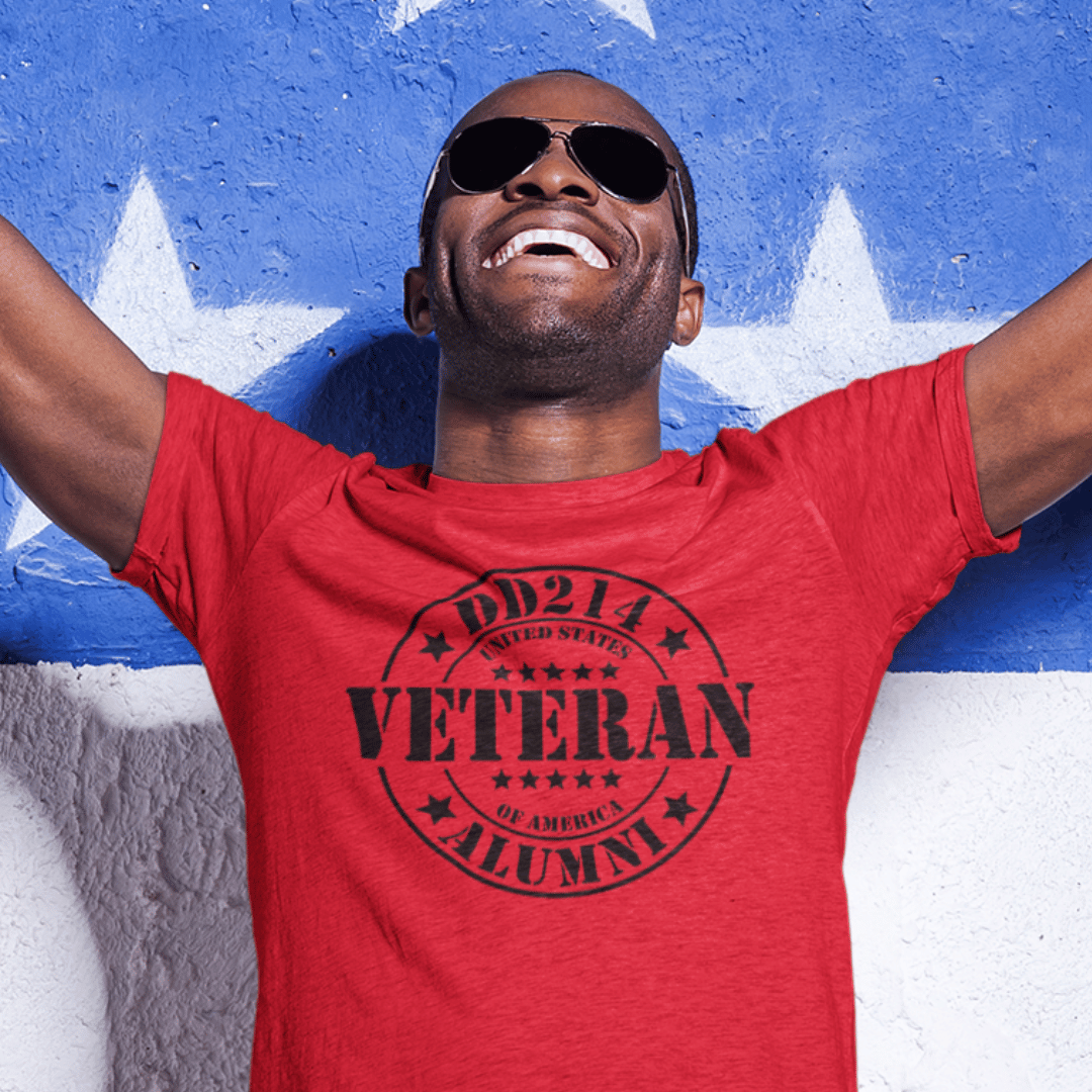 T-Shirt DD214 Alumni | US Veteran | Jersey Short Sleeve Tee