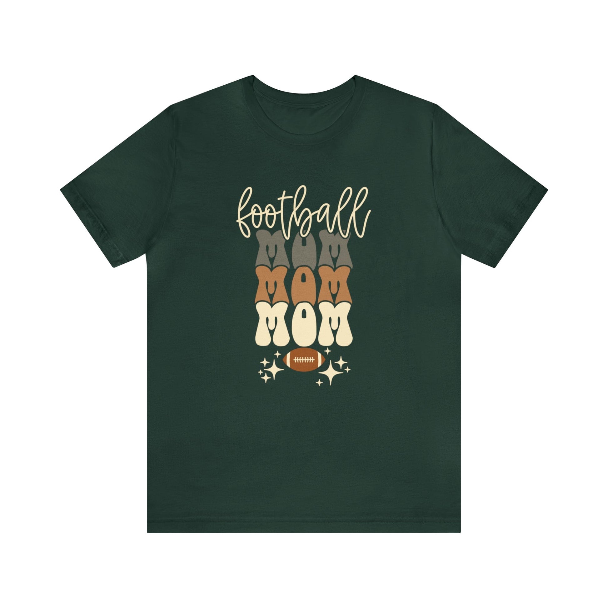 T-Shirt Forest / XS Football Mom | Retro | Jersey Short Sleeve Tee