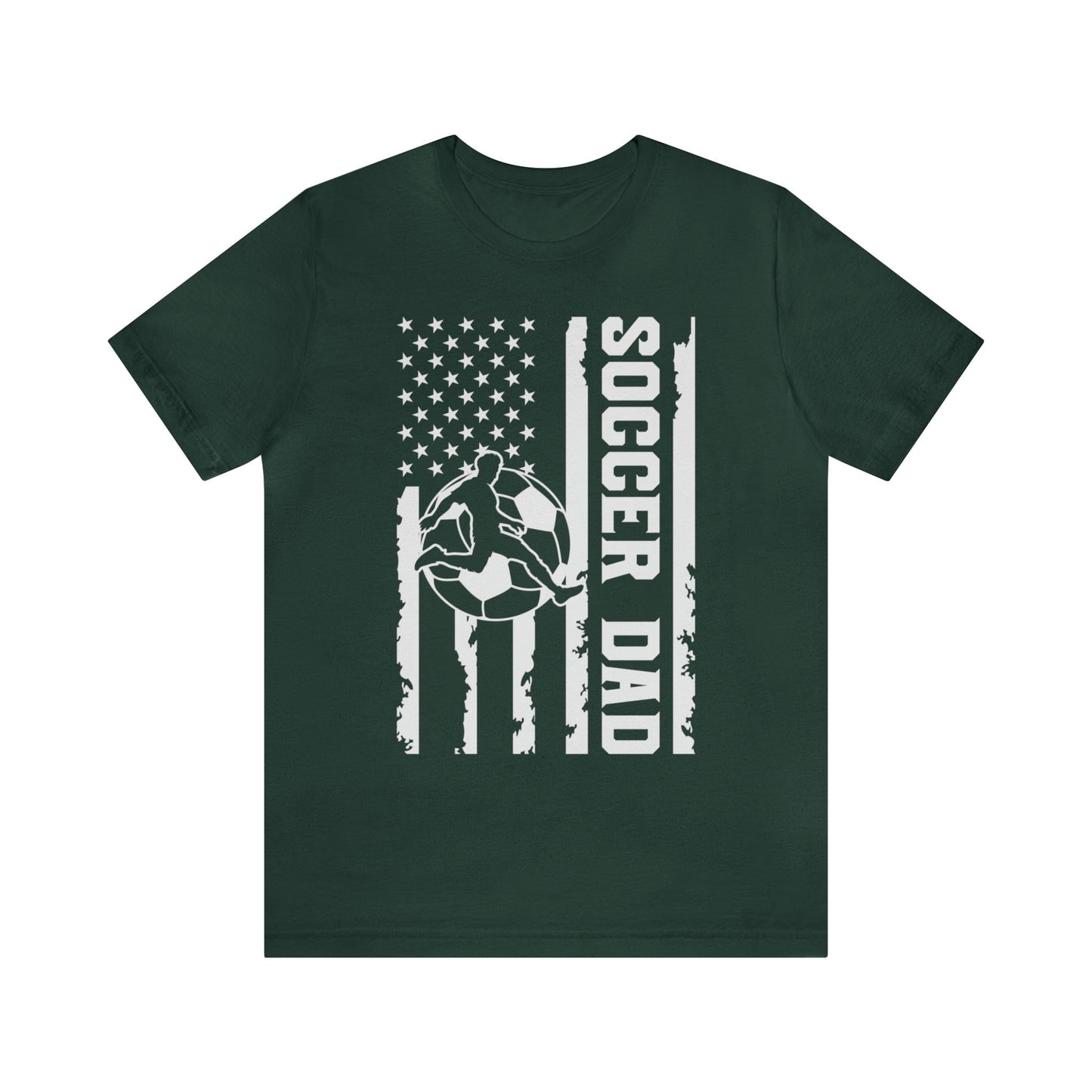 T-Shirt Forest / XS Soccer Dad | Patriotic | Jersey Short Sleeve Tee