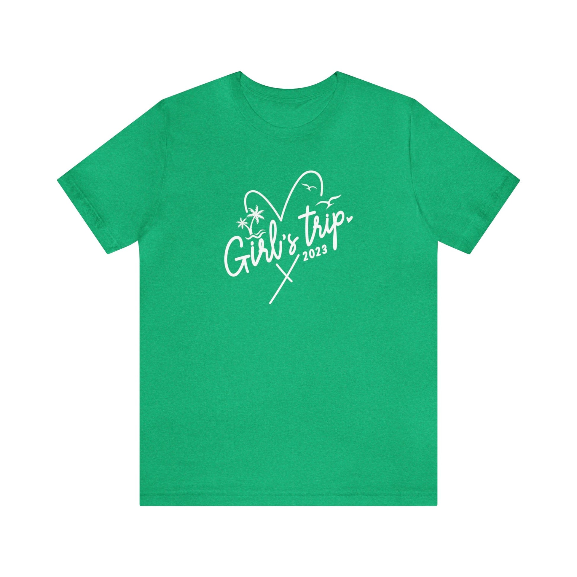 T-Shirt Heather Kelly / S Girls Trip 2023 | Heart | Jersey Short Sleeve Tee