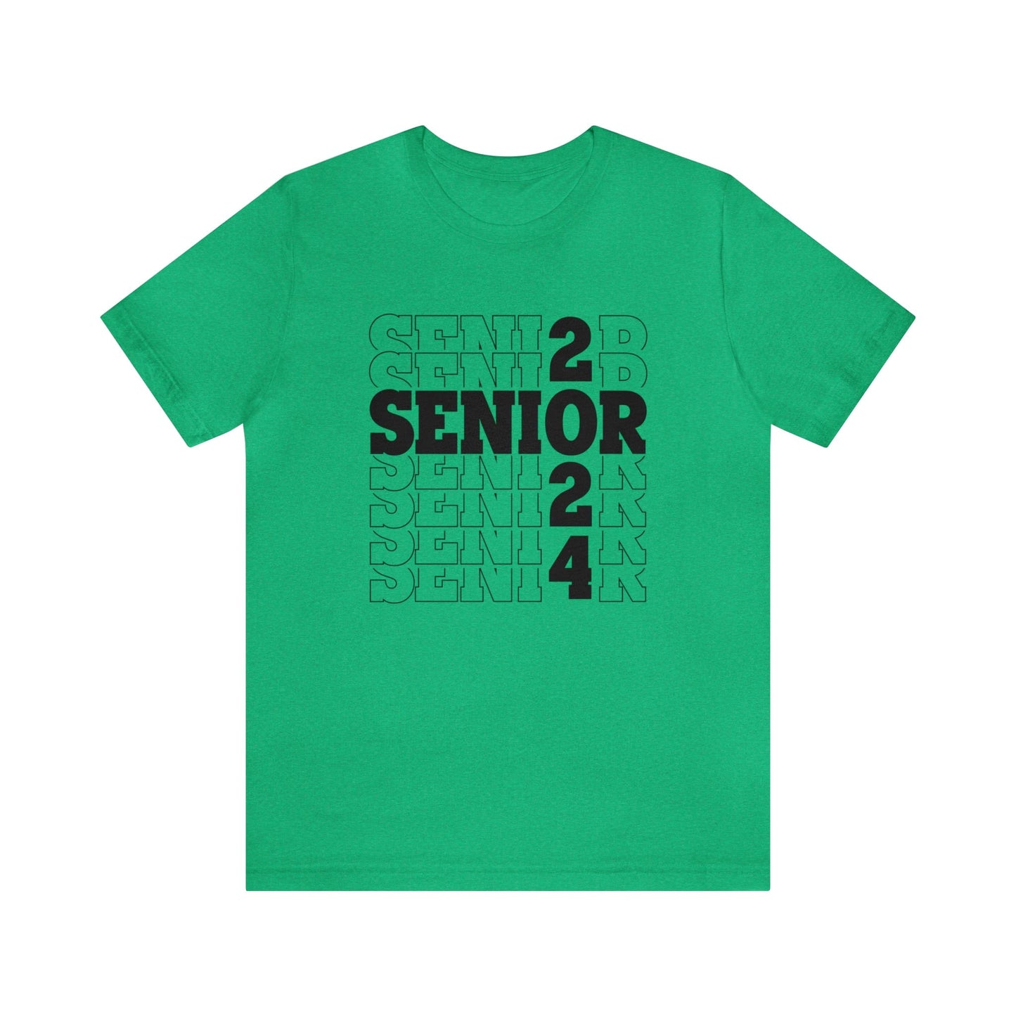 T-Shirt Heather Kelly / S Senior Year | 2024 | Jersey Short Sleeve Tee