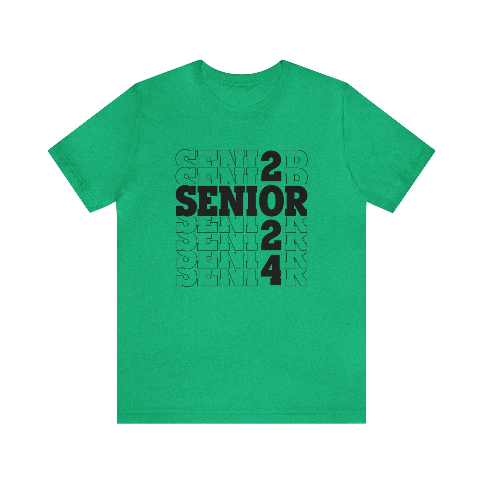 T-Shirt Heather Kelly / S Senior Year | 2024 | Jersey Short Sleeve Tee