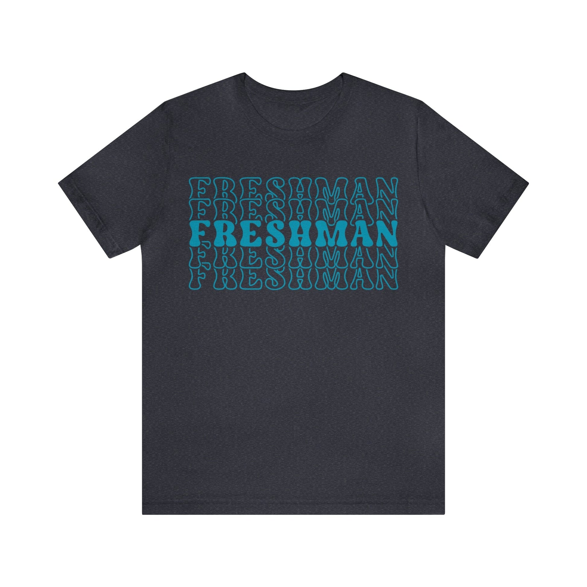 T-Shirt Heather Navy / S Freshman | Stacked Retro | Jersey Short Sleeve Tee