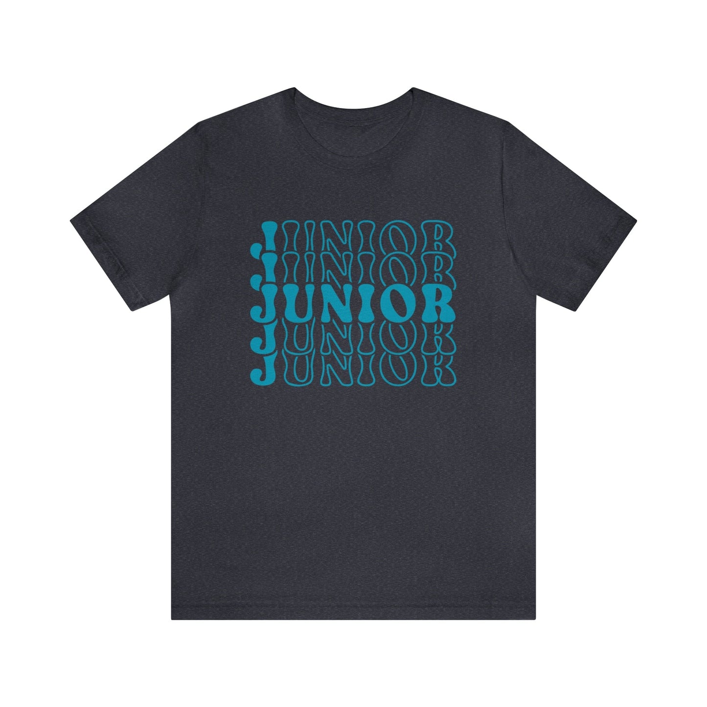 T-Shirt Heather Navy / S Junior | Stacked Retro | Jersey Short Sleeve Tee