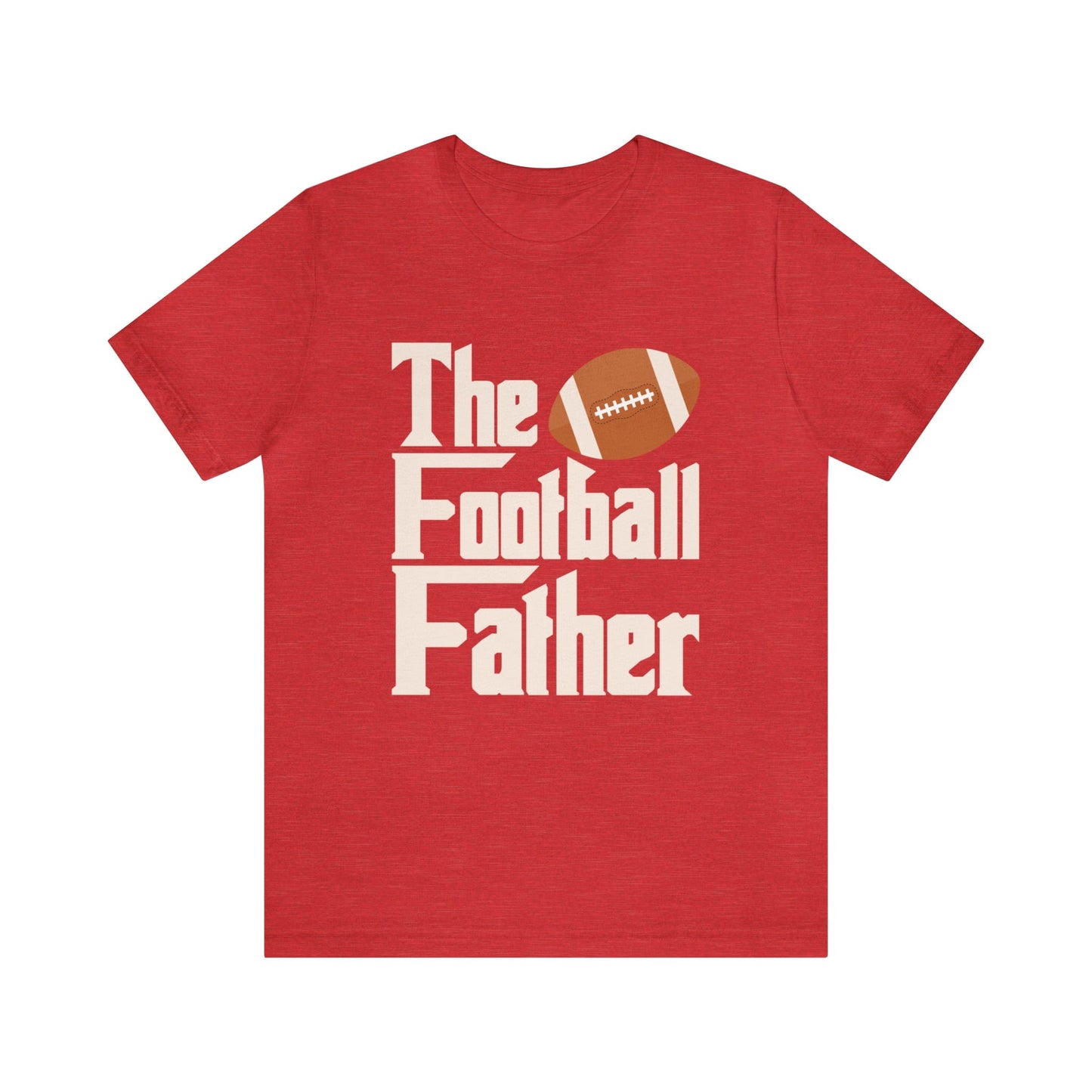 T-Shirt Heather Red / XS The Football Father | Jersey Short Sleeve Tee