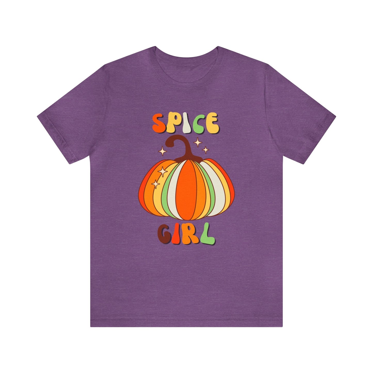 T-Shirt Heather Team Purple / XS Spice Girl | Pumpkin | Retro | Jersey Short Sleeve Tee