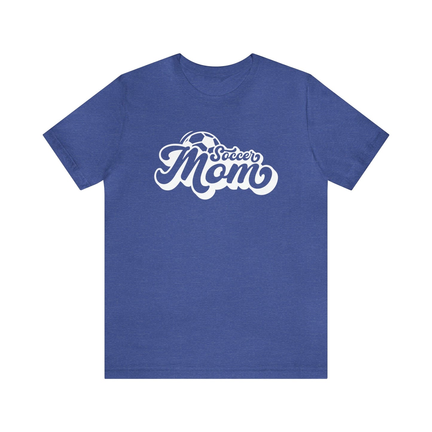 T-Shirt Heather True Royal / XS Soccer Mom | Retro | Jersey Short Sleeve Tee