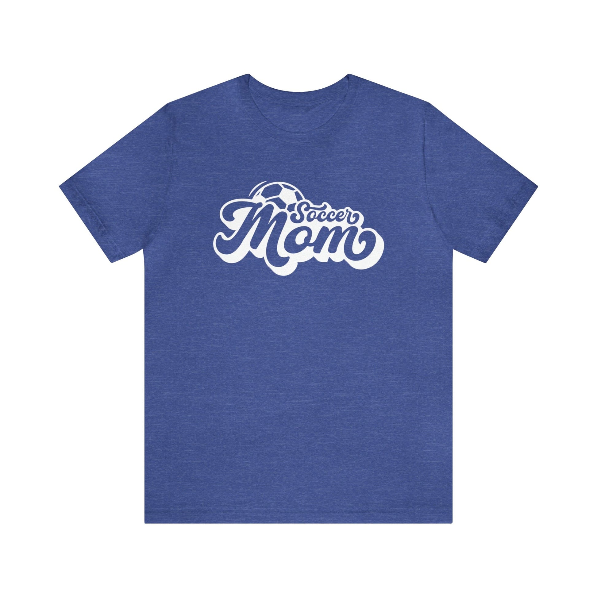 T-Shirt Heather True Royal / XS Soccer Mom | Retro | Jersey Short Sleeve Tee