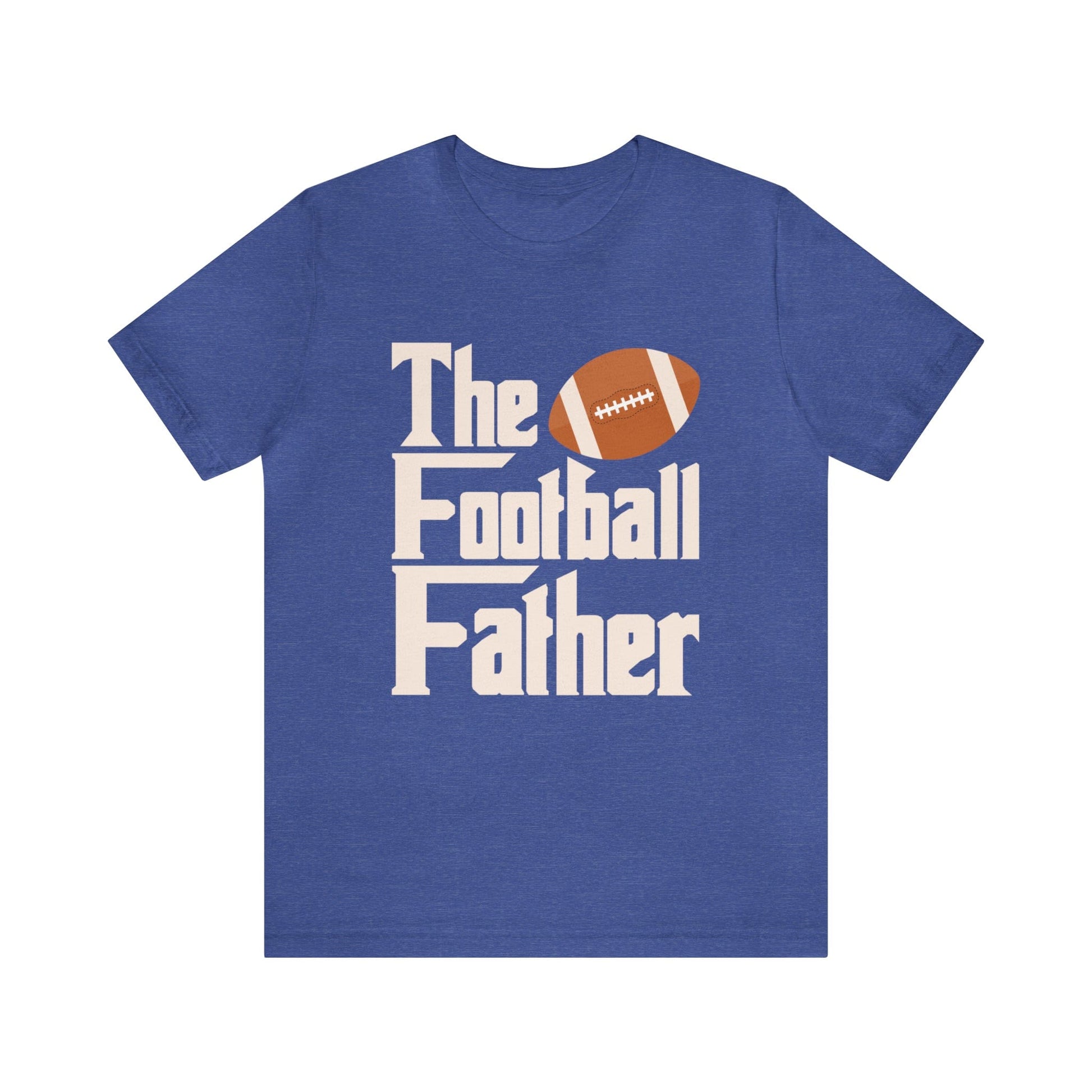 T-Shirt Heather True Royal / XS The Football Father | Jersey Short Sleeve Tee