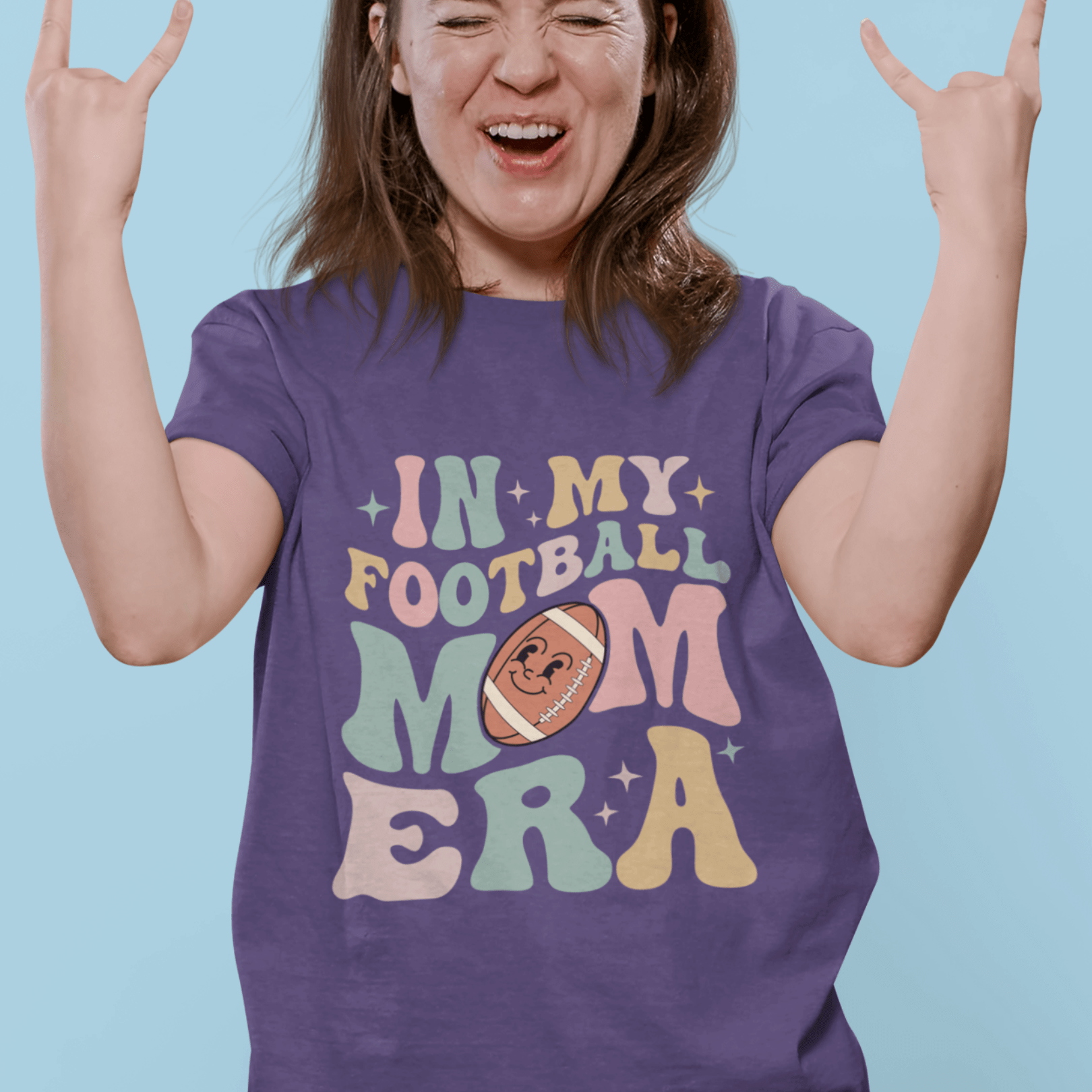 T-Shirt In My Football Mom Era | Retro | Jersey Short Sleeve Tee