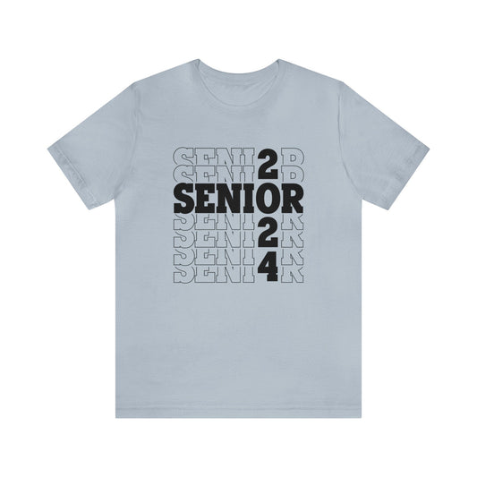 T-Shirt Light Blue / S Senior Year | 2024 | Jersey Short Sleeve Tee