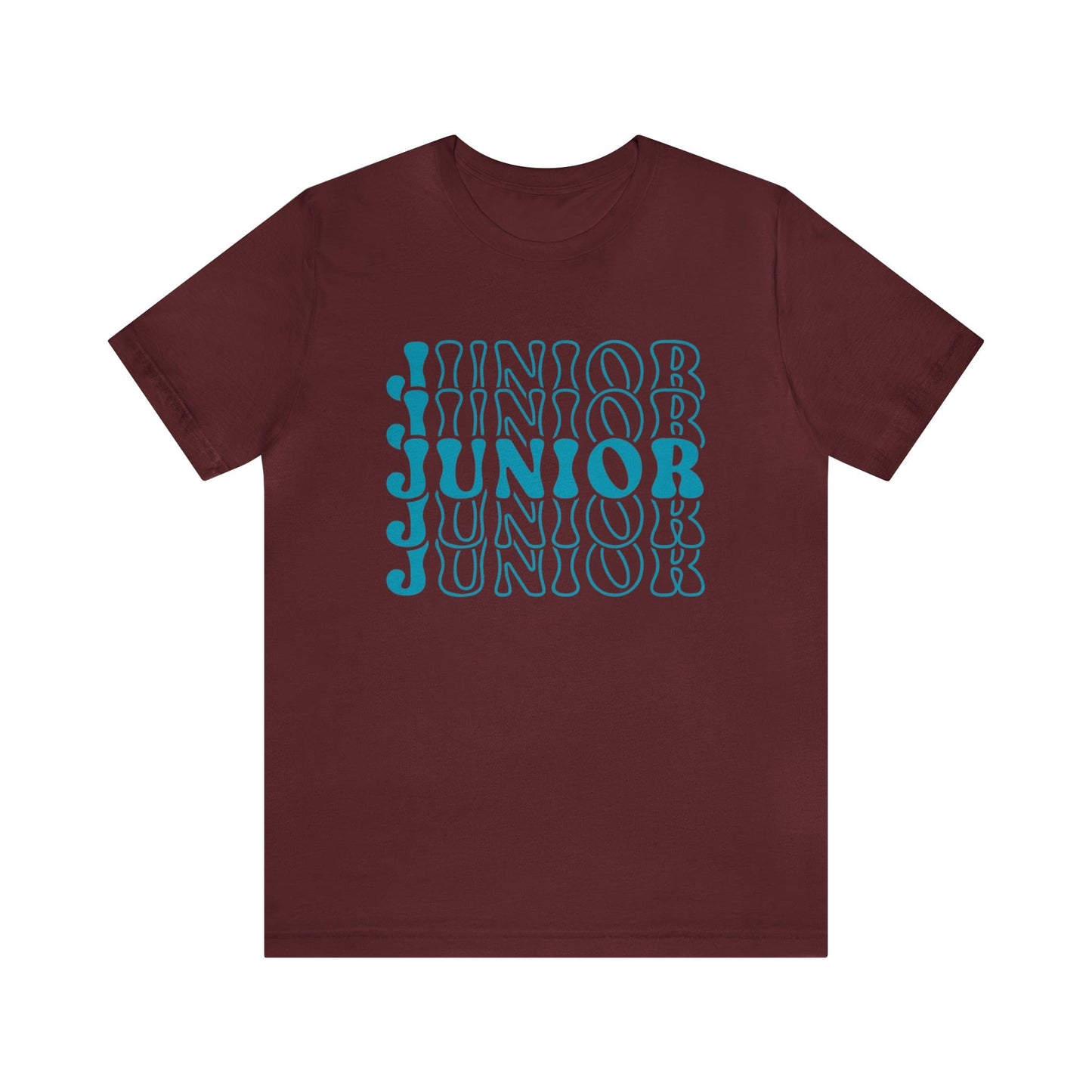 T-Shirt Maroon / S Junior | Stacked Retro | Jersey Short Sleeve Tee