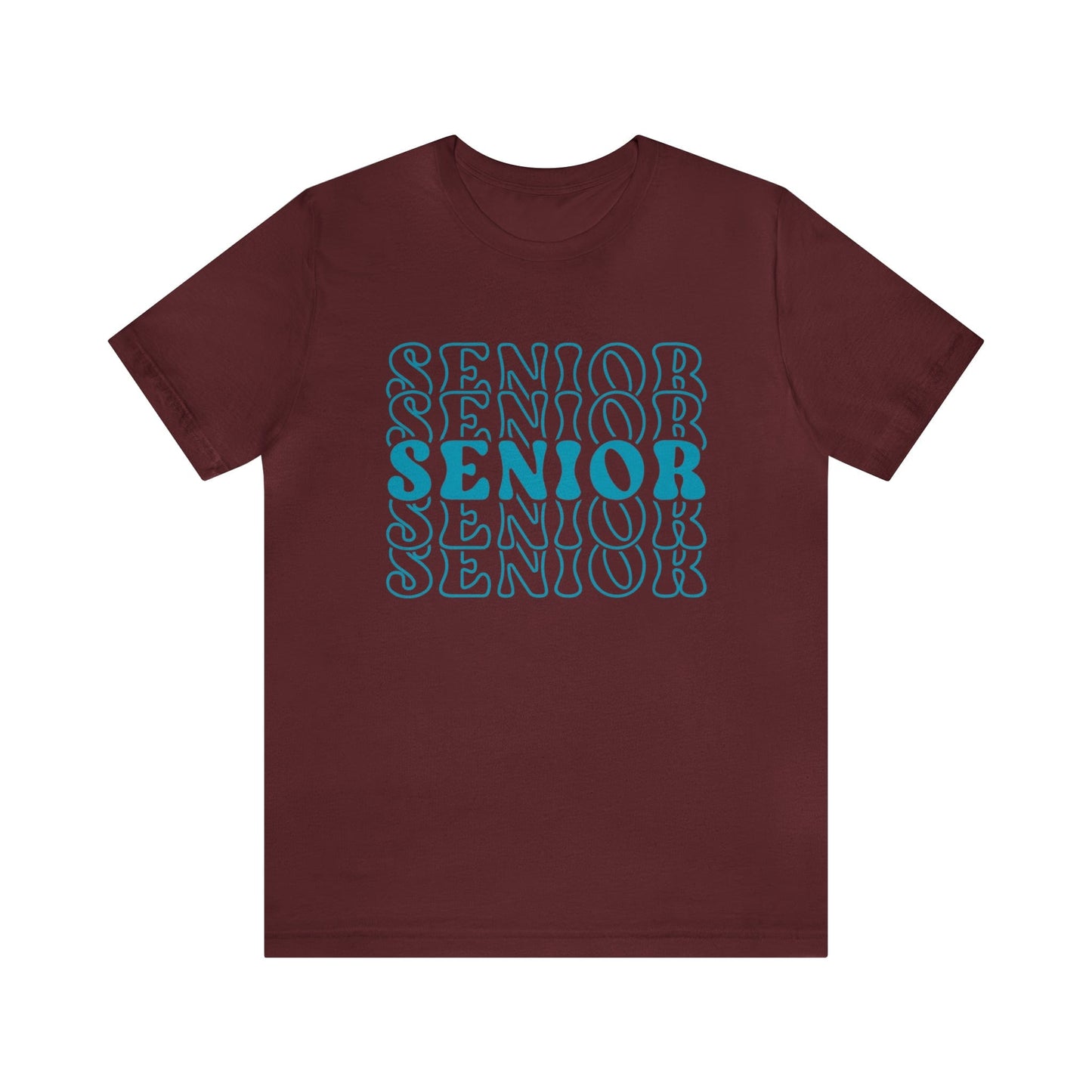 T-Shirt Maroon / S Senior | Stacked Retro | Jersey Short Sleeve Tee