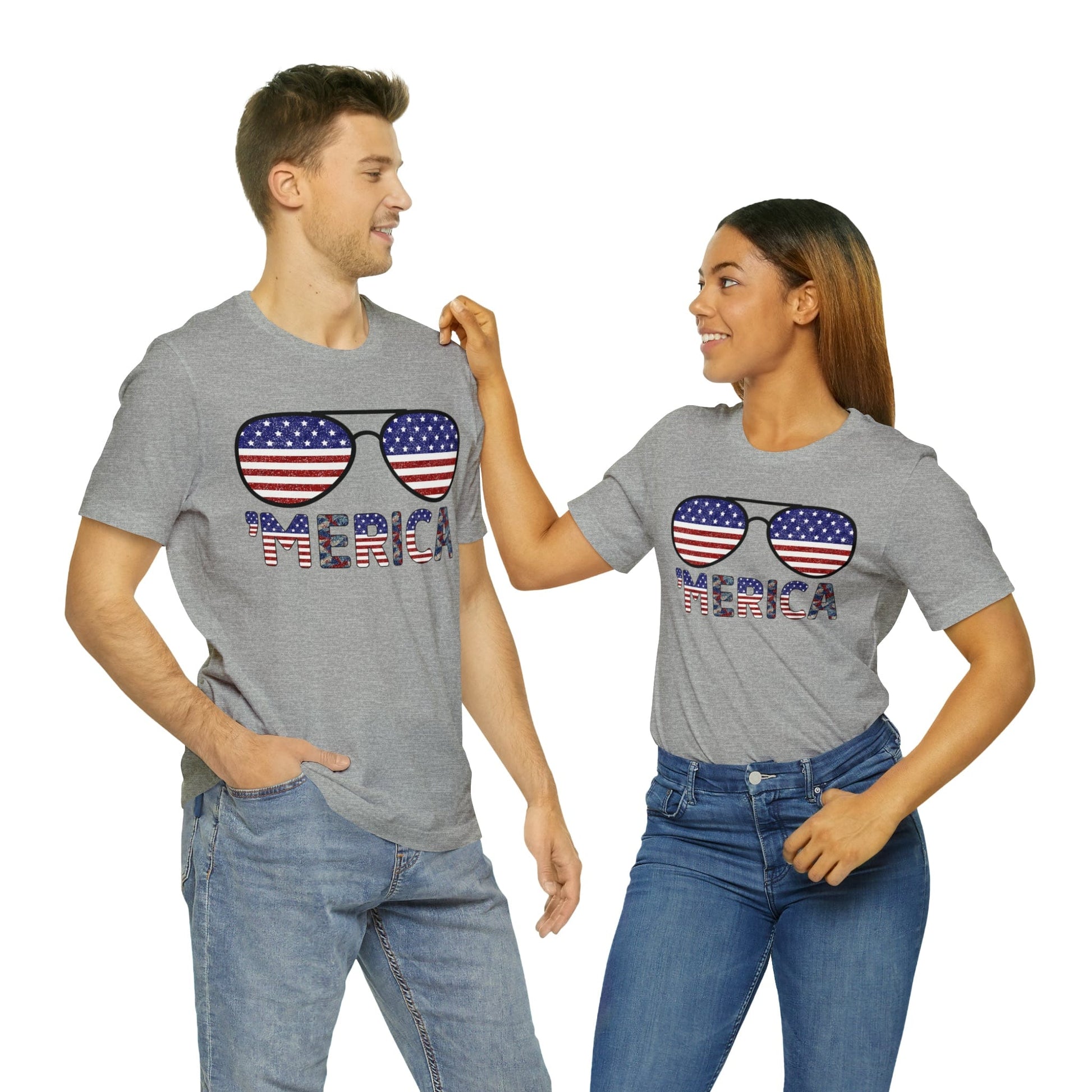 T-Shirt Merica | Sunglasses | Jersey Short Sleeve Tee