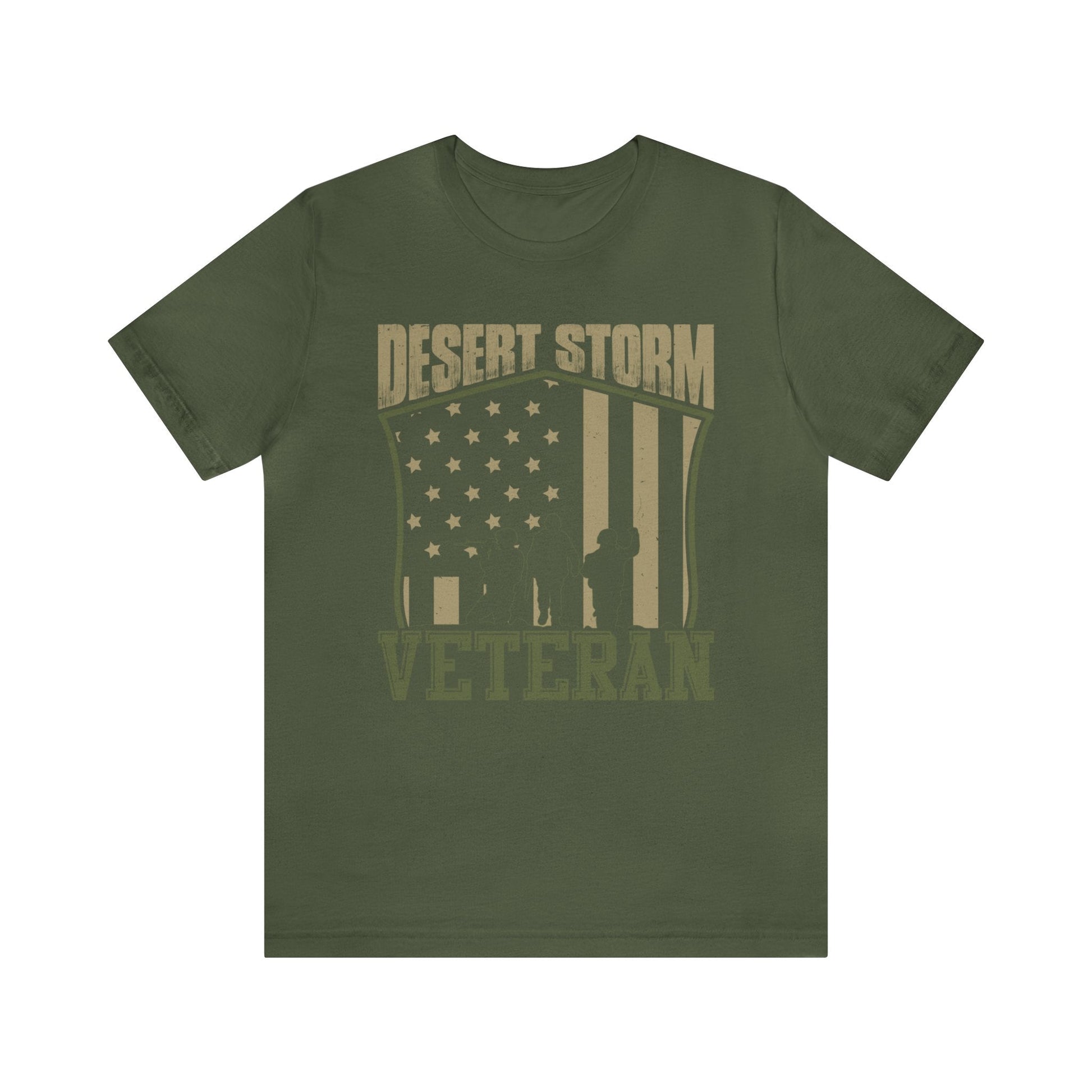 T-Shirt Military Green / XS Desert Storm Veteran | Jersey Short Sleeve Tee