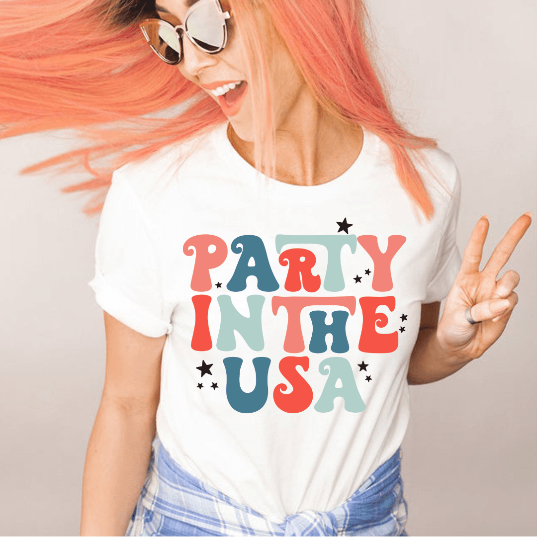 Printify T-Shirt Party in the USA | Jersey Short Sleeve Tee