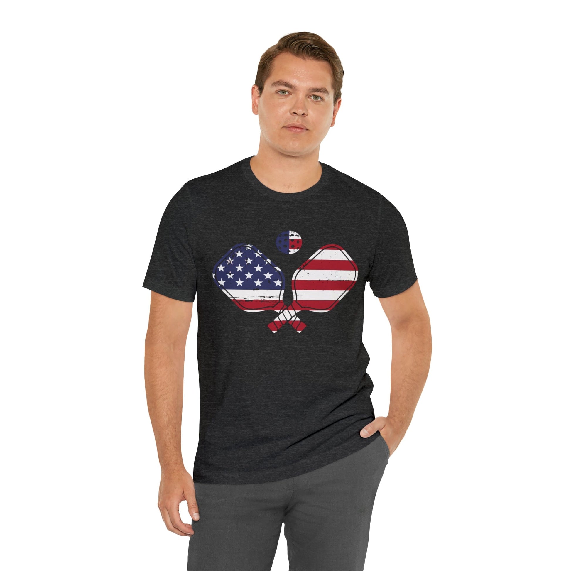 T-Shirt Patriotic Pickleball | Jersey Short Sleeve Tee