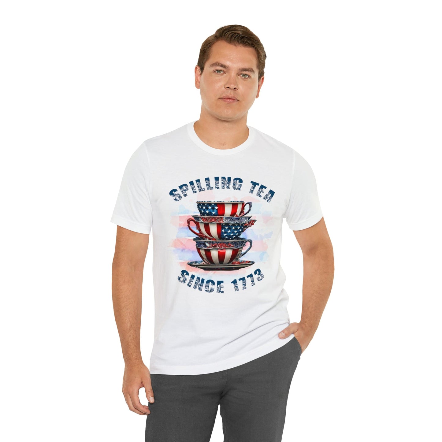 T-Shirt Spilling Tea Since 1773 | Jersey Short Sleeve Tee