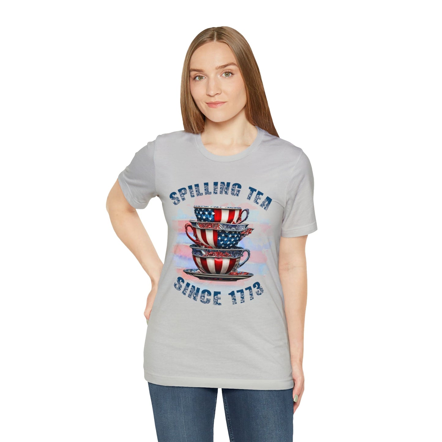 T-Shirt Spilling Tea Since 1773 | Jersey Short Sleeve Tee