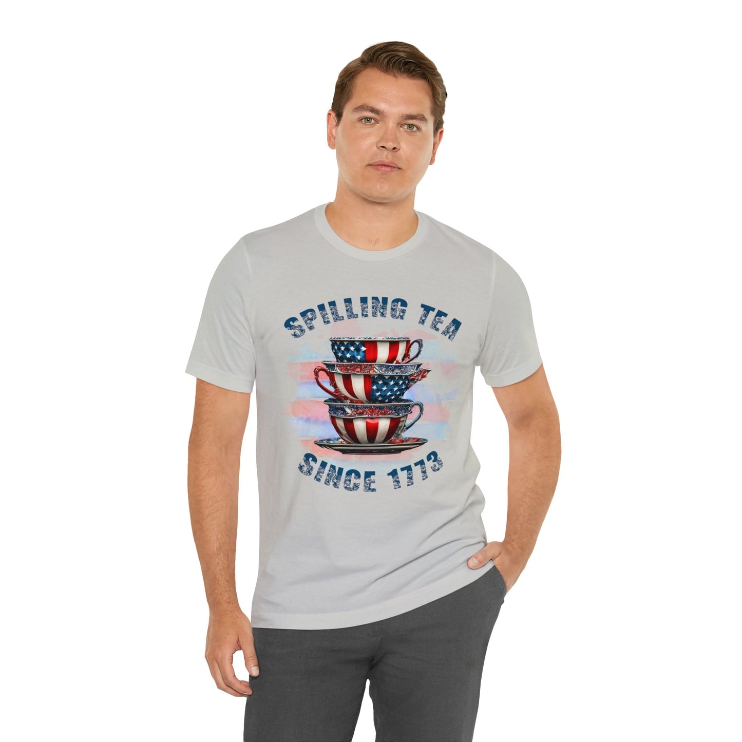 T-Shirt Spilling Tea Since 1773 | Jersey Short Sleeve Tee