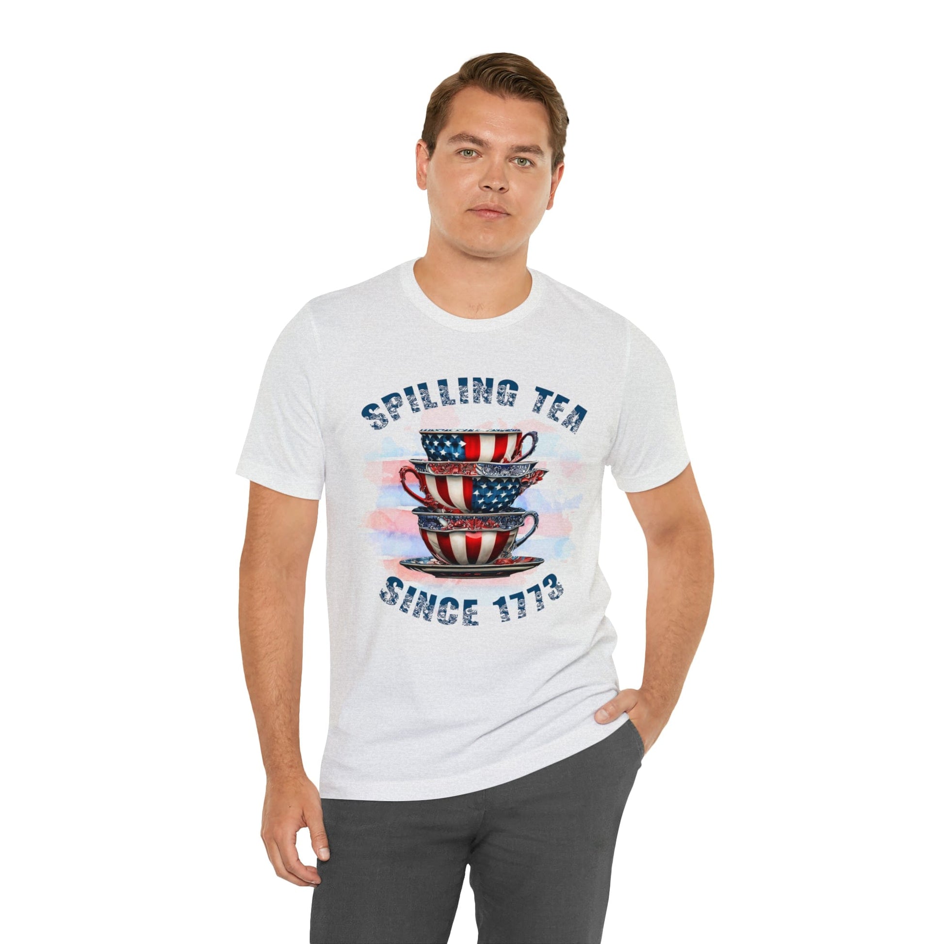 T-Shirt Spilling Tea Since 1773 | Jersey Short Sleeve Tee