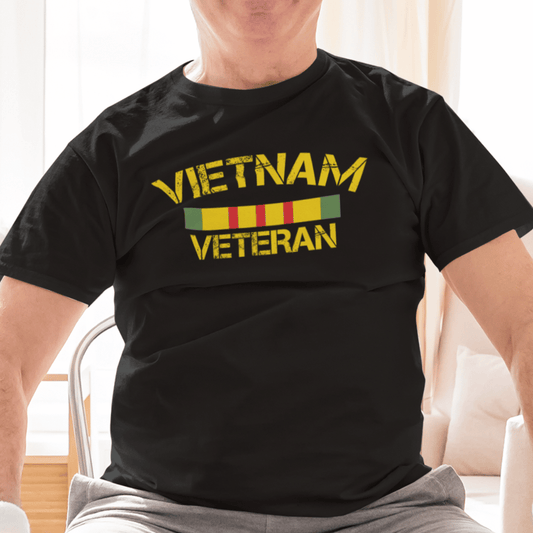 T-Shirt Vietnam Veteran | Jersey Short Sleeve Tee