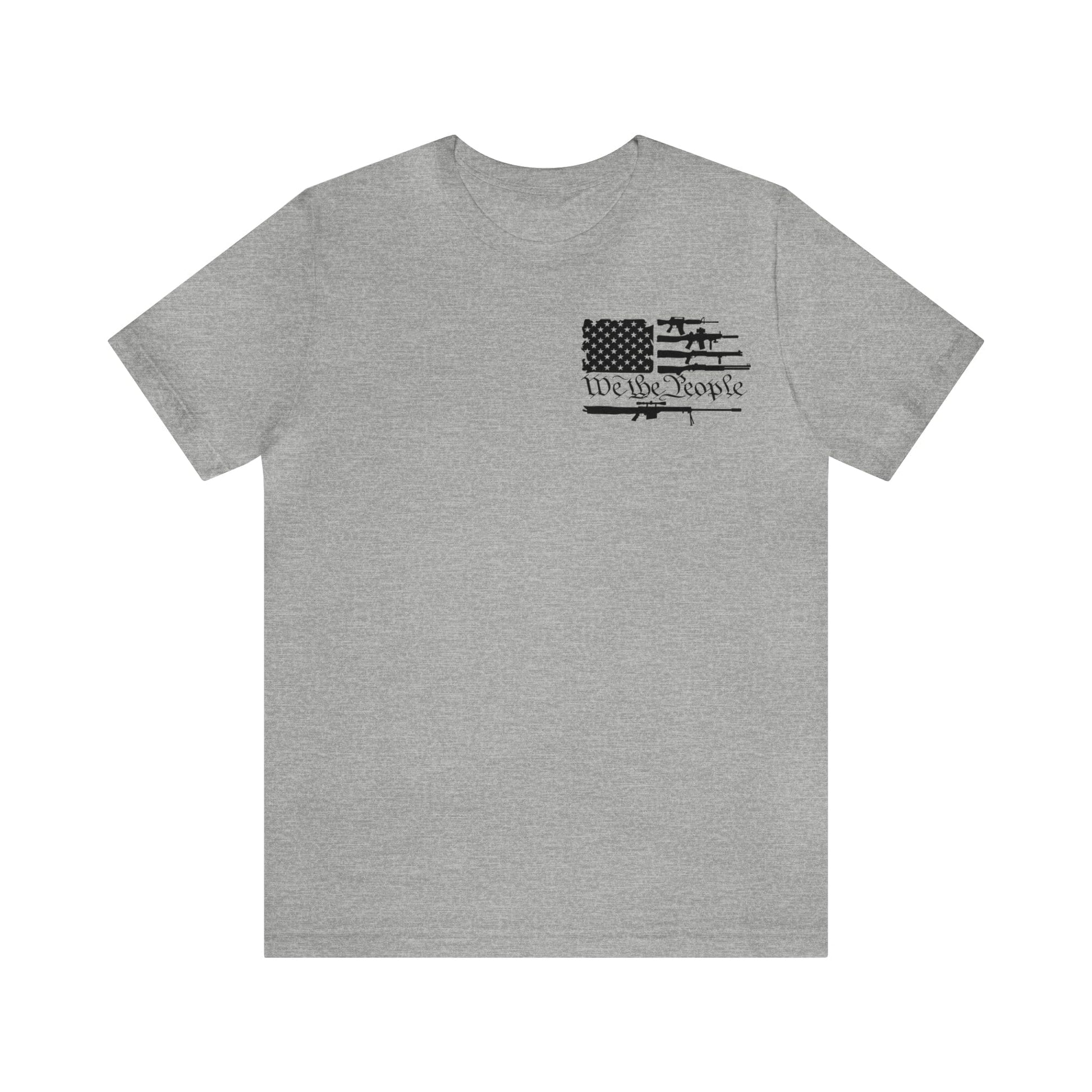 T-Shirt We the People | 2nd That | Back Print | 2nd Amendment | Jersey Short Sleeve Tee