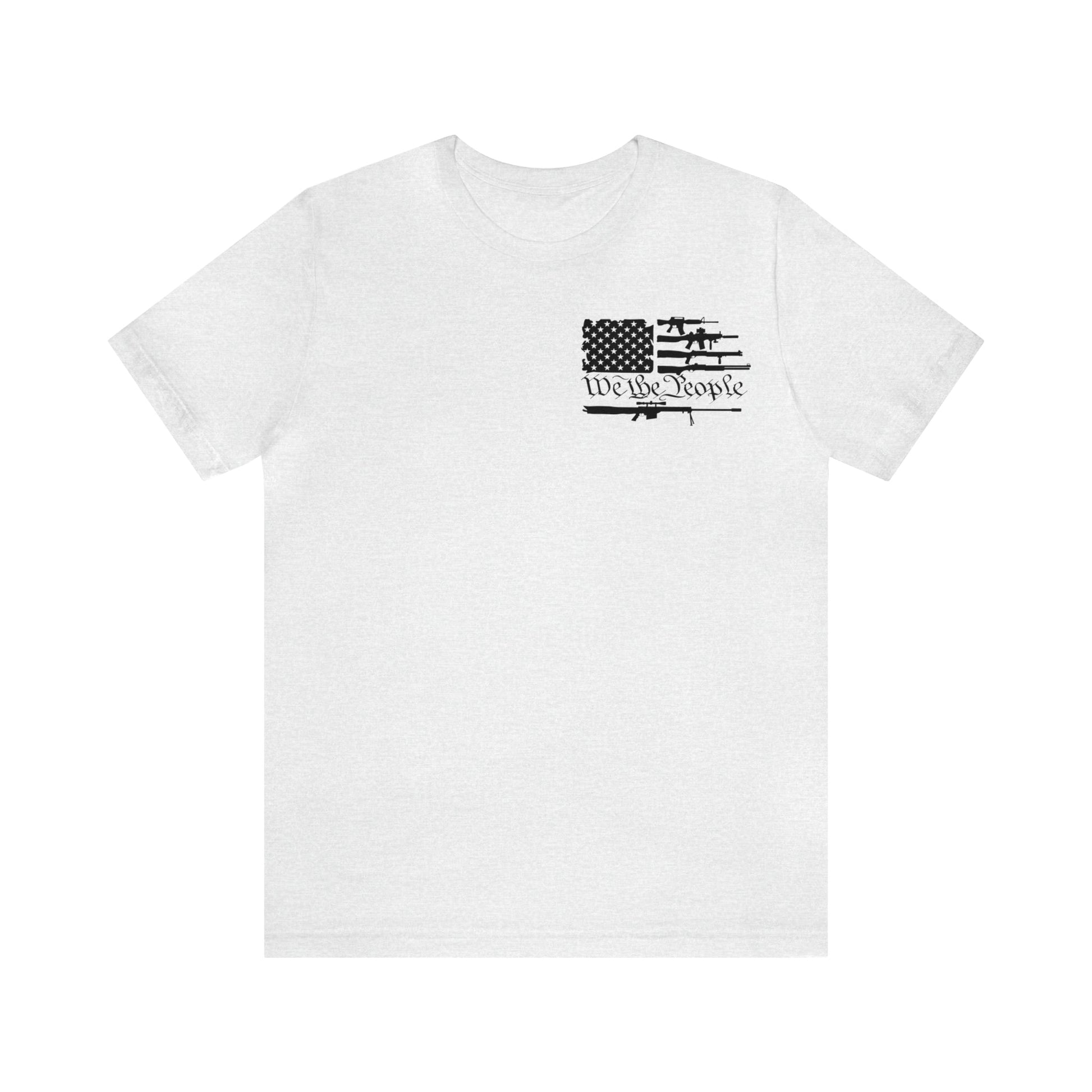 T-Shirt We the People | 2nd That | Back Print | 2nd Amendment | Jersey Short Sleeve Tee