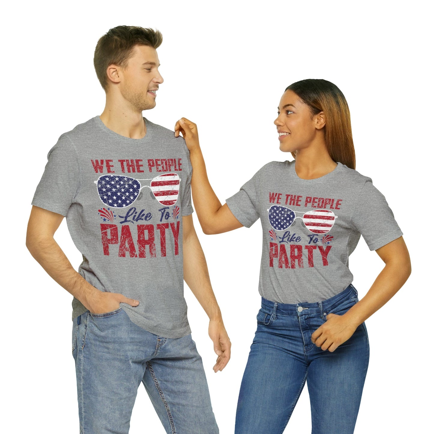 T-Shirt We the People Like to Party | Jersey Short Sleeve Tee