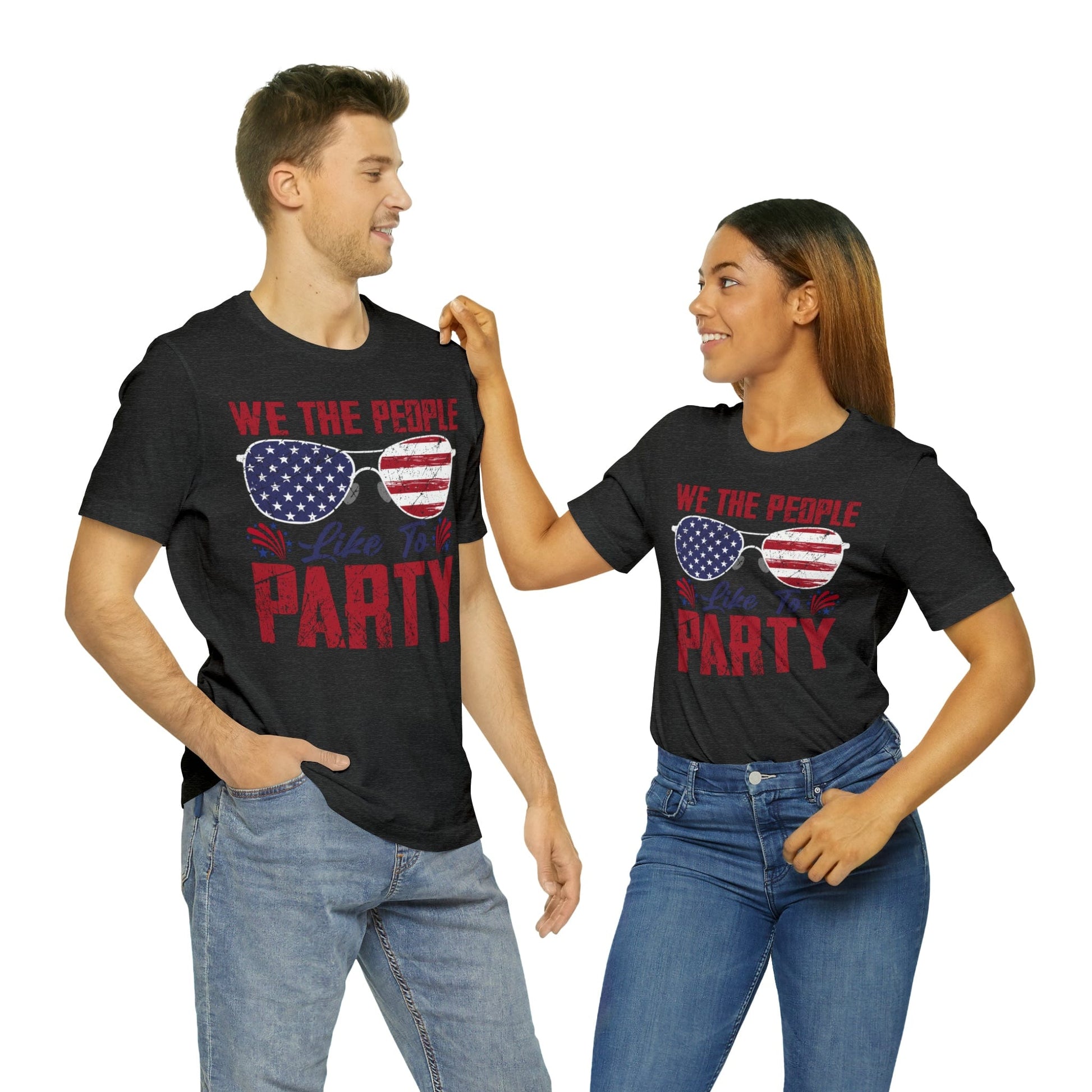 T-Shirt We the People Like to Party | Jersey Short Sleeve Tee