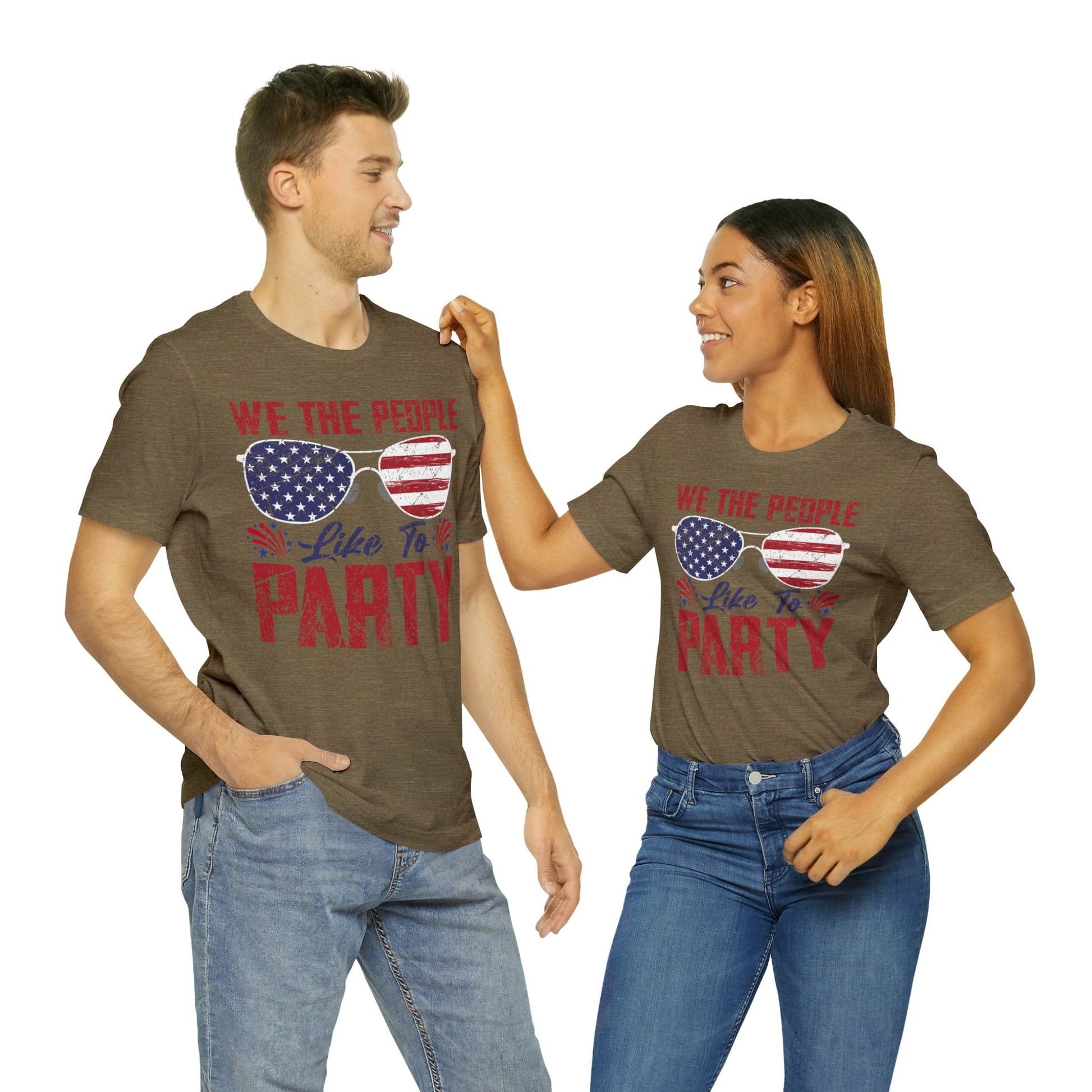 T-Shirt We the People Like to Party | Jersey Short Sleeve Tee