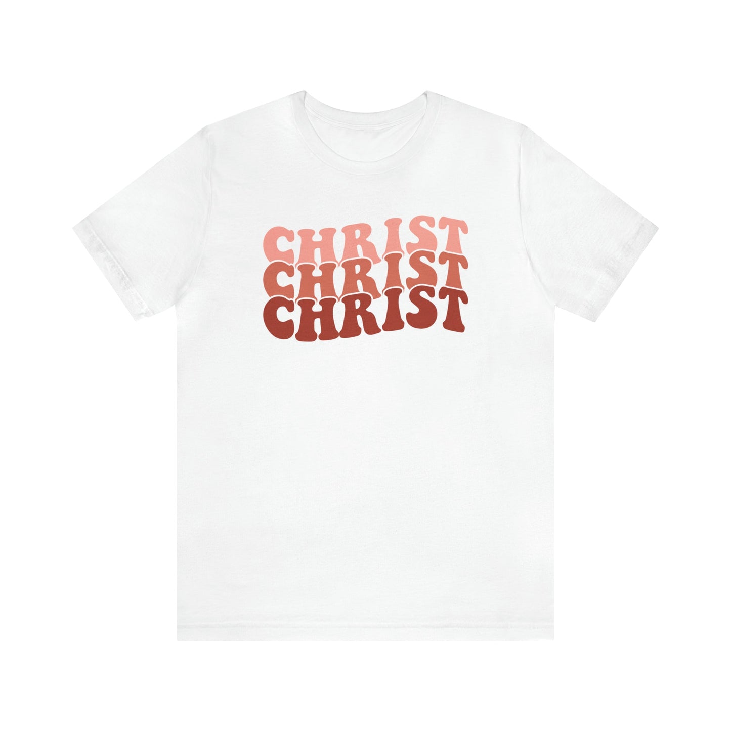 T-Shirt White / S Christ | Jesus | Retro | Jersey Short Sleeve Tee