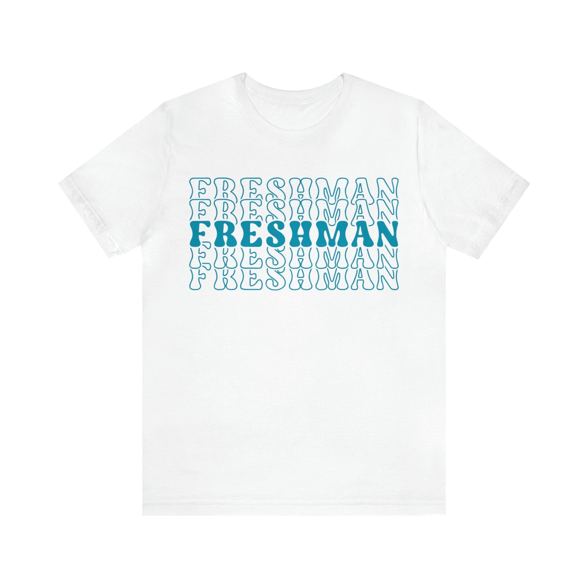 T-Shirt White / S Freshman | Stacked Retro | Jersey Short Sleeve Tee