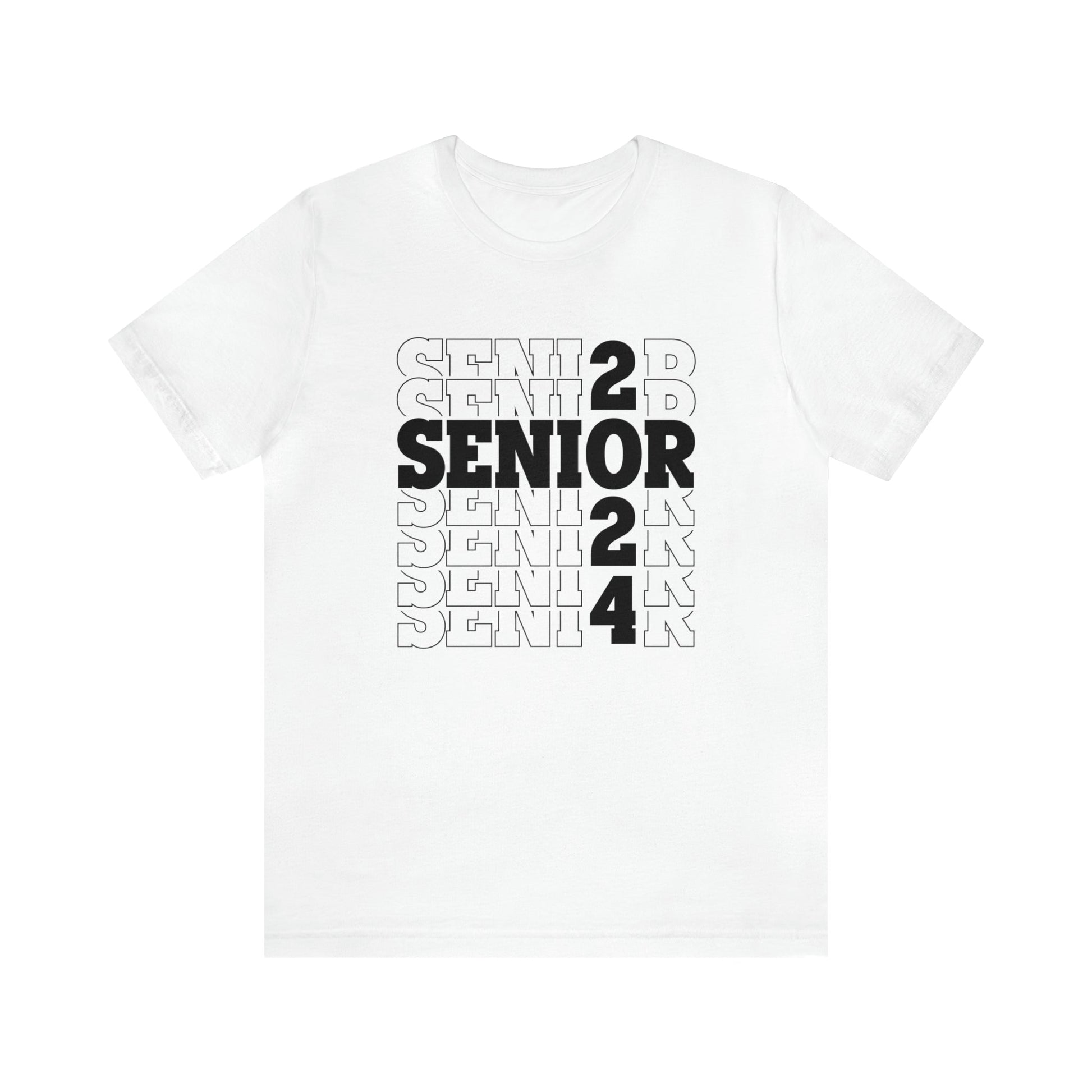 T-Shirt White / S Senior Year | 2024 | Jersey Short Sleeve Tee