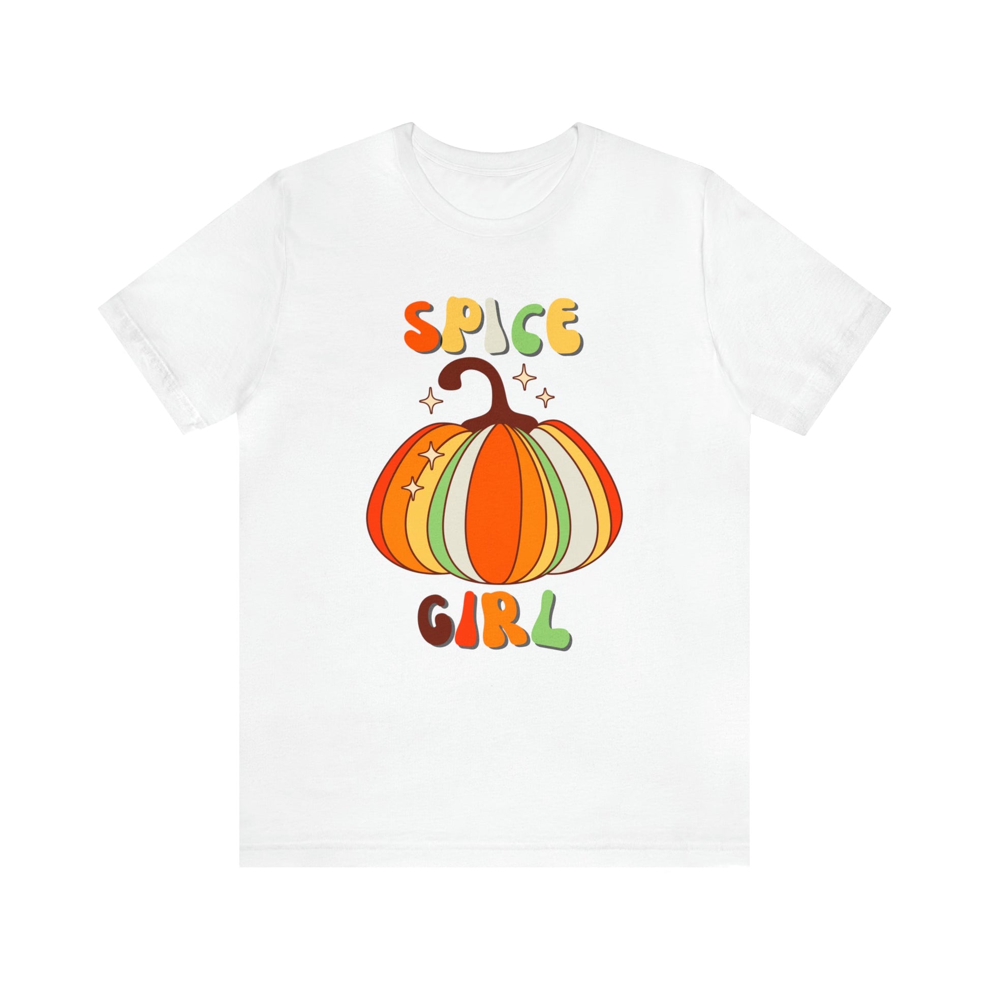 T-Shirt White / S Spice Girl | Pumpkin | Retro | Jersey Short Sleeve Tee